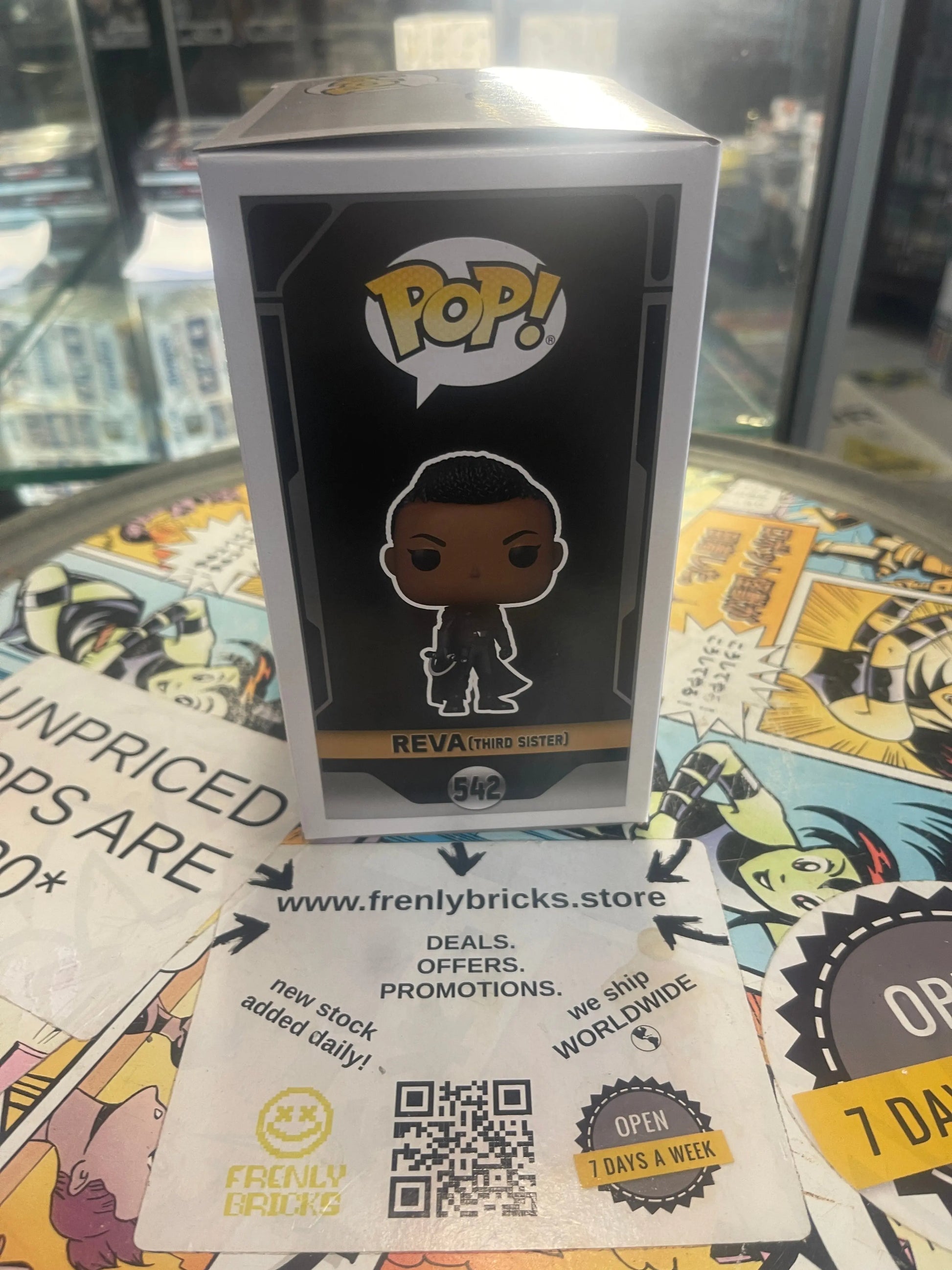 Funko POP! Star Wars #542 Reva (Third Sister) FRENLY BRICKS - Open 7 Days