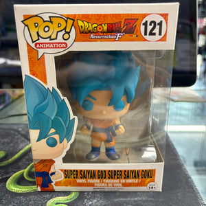 Funko Pop Vinyl Super Saiyan God Super Saiyan Goku 121 Dragonball Z FRENLY BRICKS - Open 7 Days