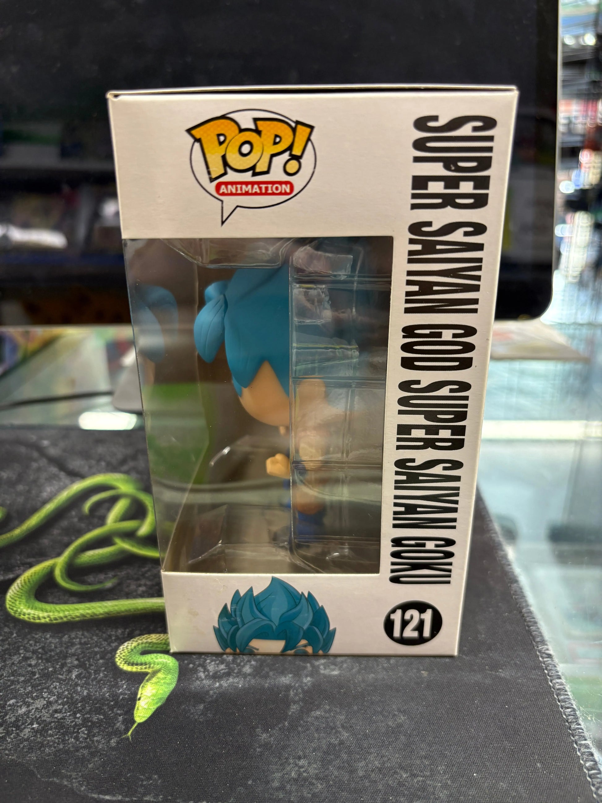 Funko Pop Vinyl Super Saiyan God Super Saiyan Goku 121 Dragonball Z FRENLY BRICKS - Open 7 Days
