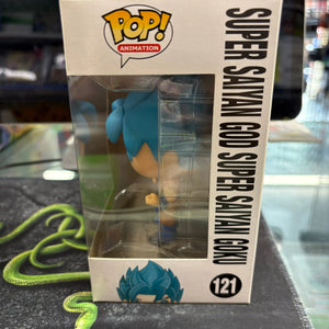 Funko Pop Vinyl Super Saiyan God Super Saiyan Goku 121 Dragonball Z FRENLY BRICKS - Open 7 Days