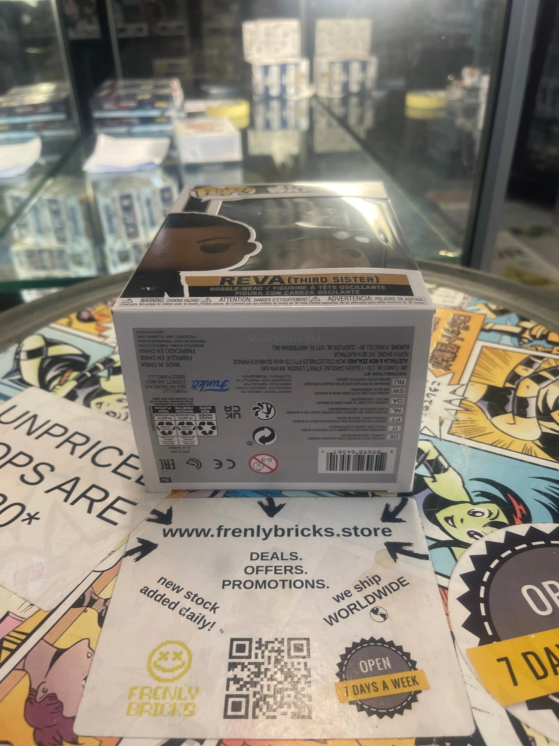 Funko POP! Star Wars #542 Reva (Third Sister) FRENLY BRICKS - Open 7 Days