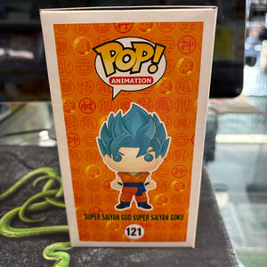 Funko Pop Vinyl Super Saiyan God Super Saiyan Goku 121 Dragonball Z FRENLY BRICKS - Open 7 Days