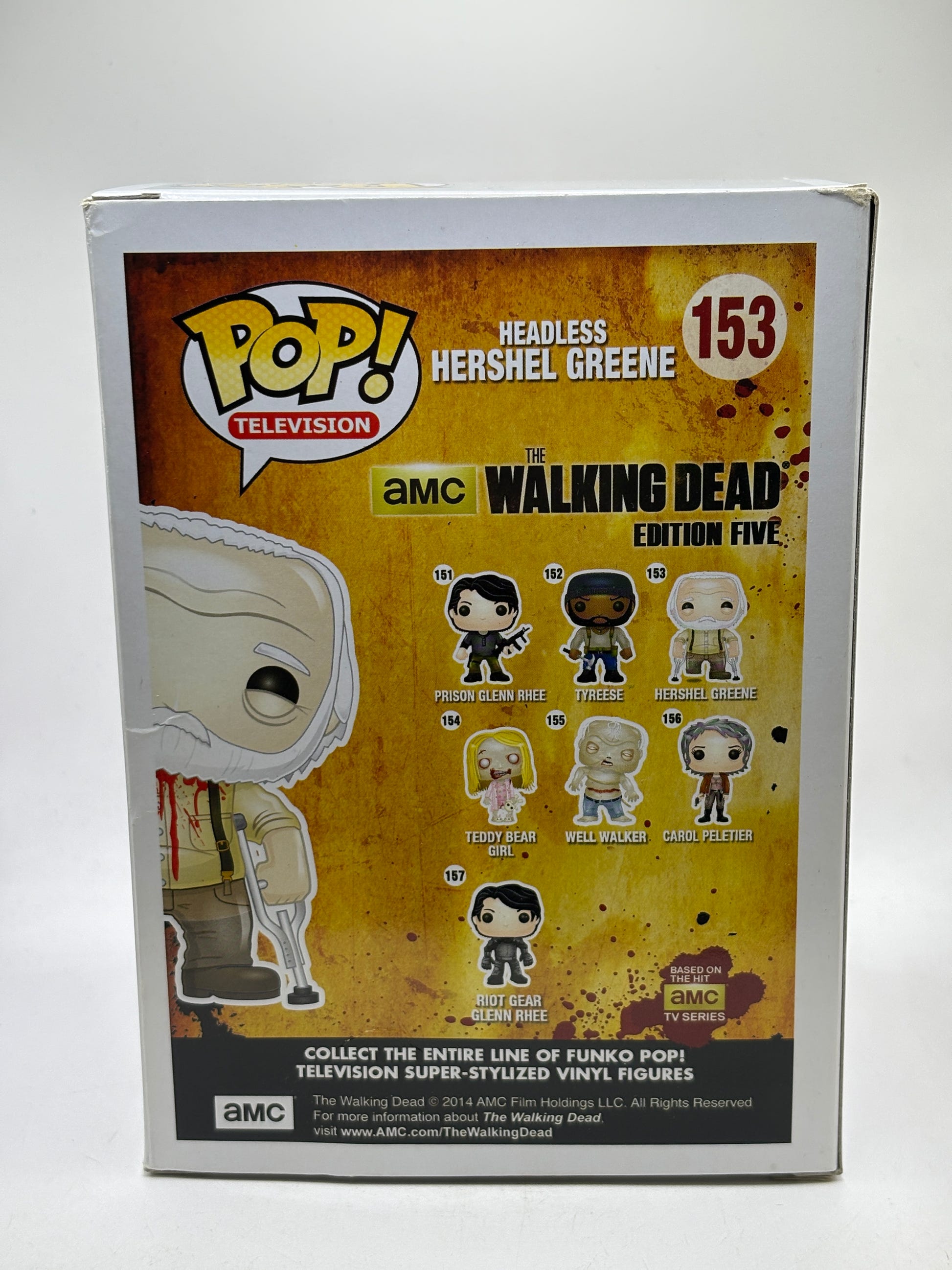 Funko POP! Television The Walking Dead #153 Hershel Greene Vinyl Figure image 3