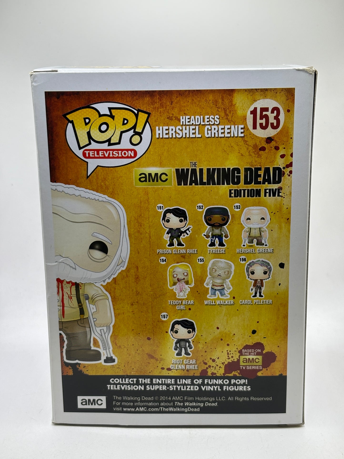 Funko POP! Television The Walking Dead #153 Hershel Greene Vinyl Figure