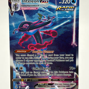 Pokemon TCG Fusion Strike - Inteleon VMAX 266/264 Alternate Art Secret Rare LP FRENLY BRICKS - Open 7 Days