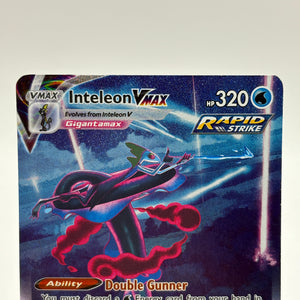 Pokemon TCG Fusion Strike - Inteleon VMAX 266/264 Alternate Art Secret Rare LP FRENLY BRICKS - Open 7 Days