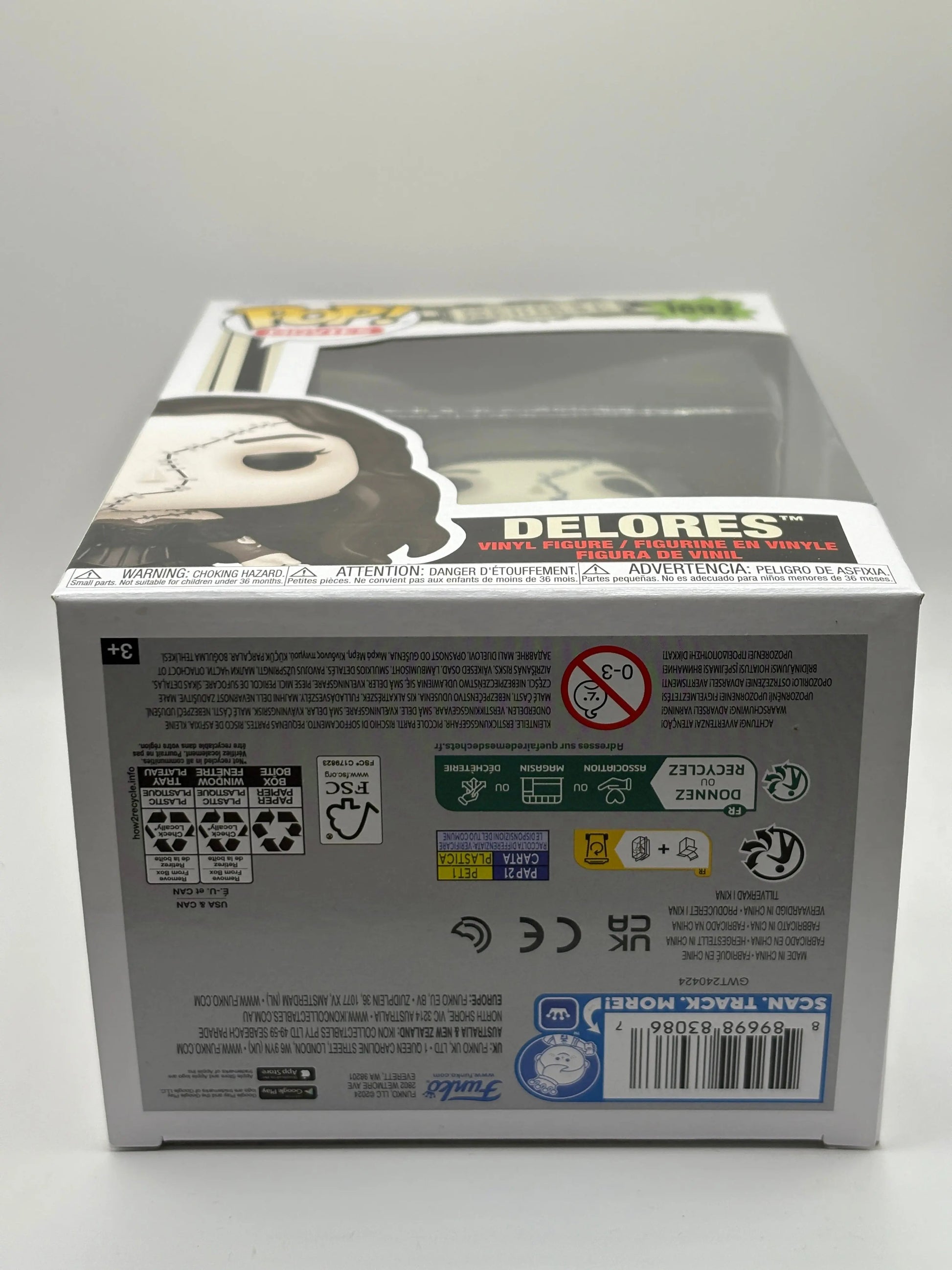 Funko POP! Movies Beetlejuice #1692 Delores FRENLY BRICKS - Open 7 Days