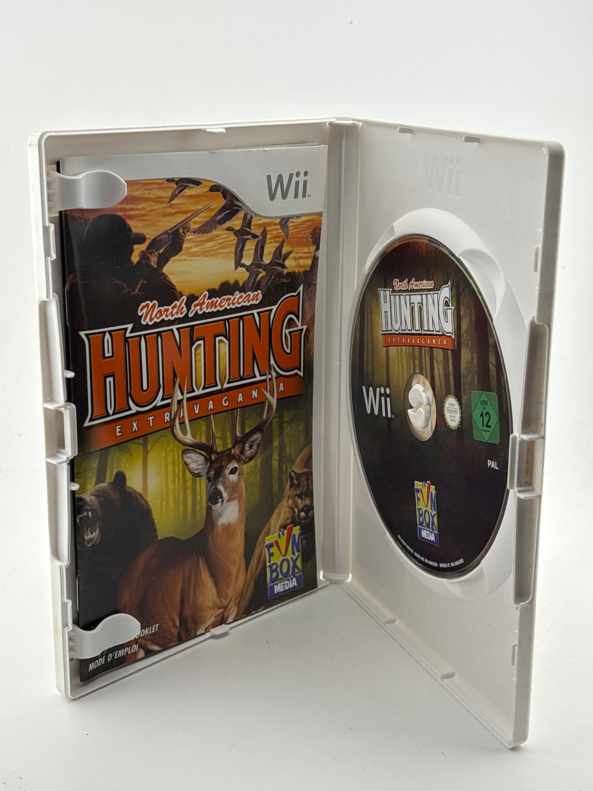 Nintendo Wii - Wii North American Hunting Extravaganza Video Game With Manual