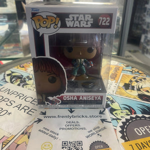Funko Pop! Vinyl Star Wars Osha Aniseya #722 The Acolyte FRENLY BRICKS - Open 7 Days