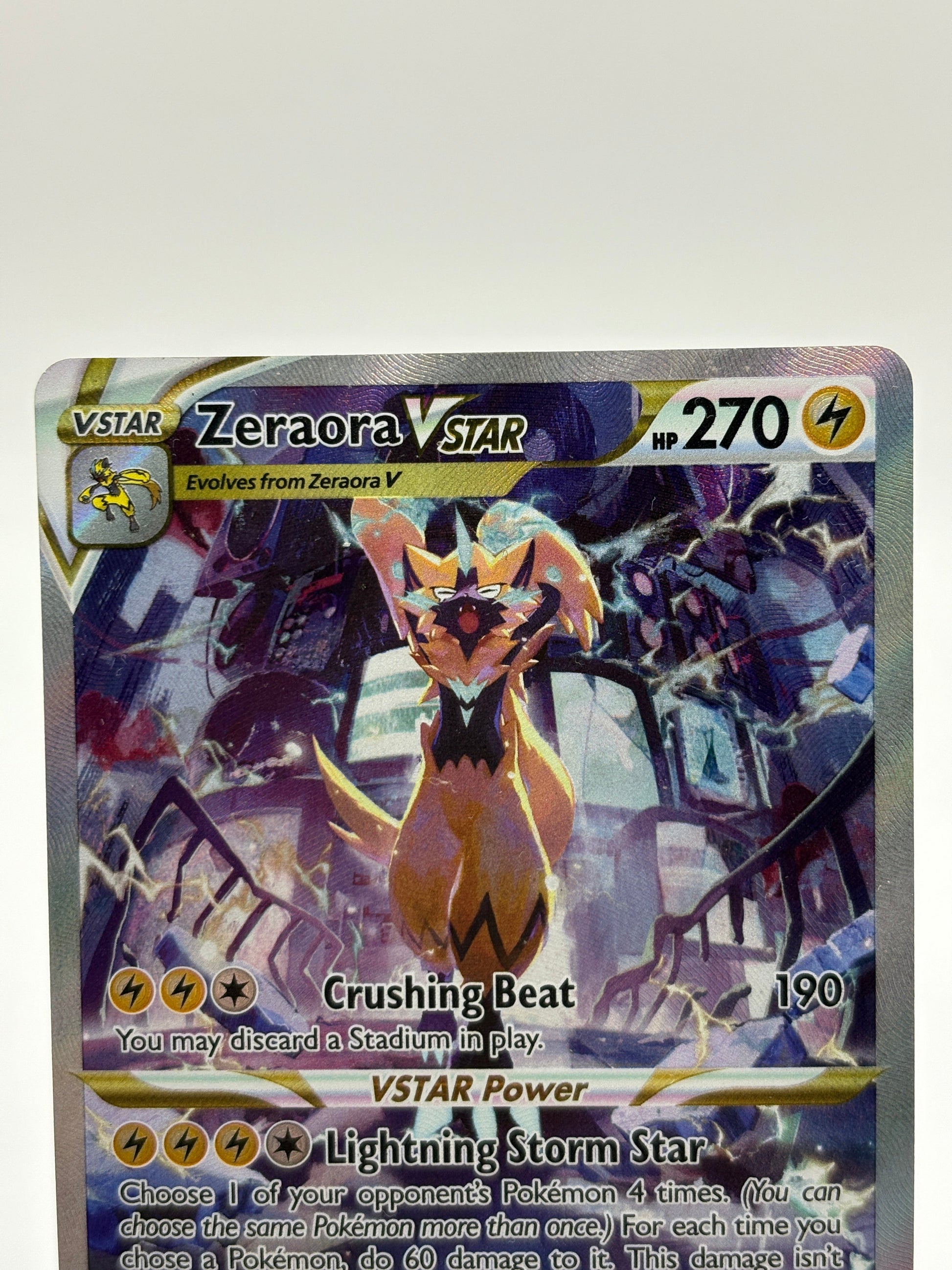Pokemon TCG Crown Zenith - Zeraora VSTAR GG43/GG70 NM FRENLY BRICKS - Open 7 Days