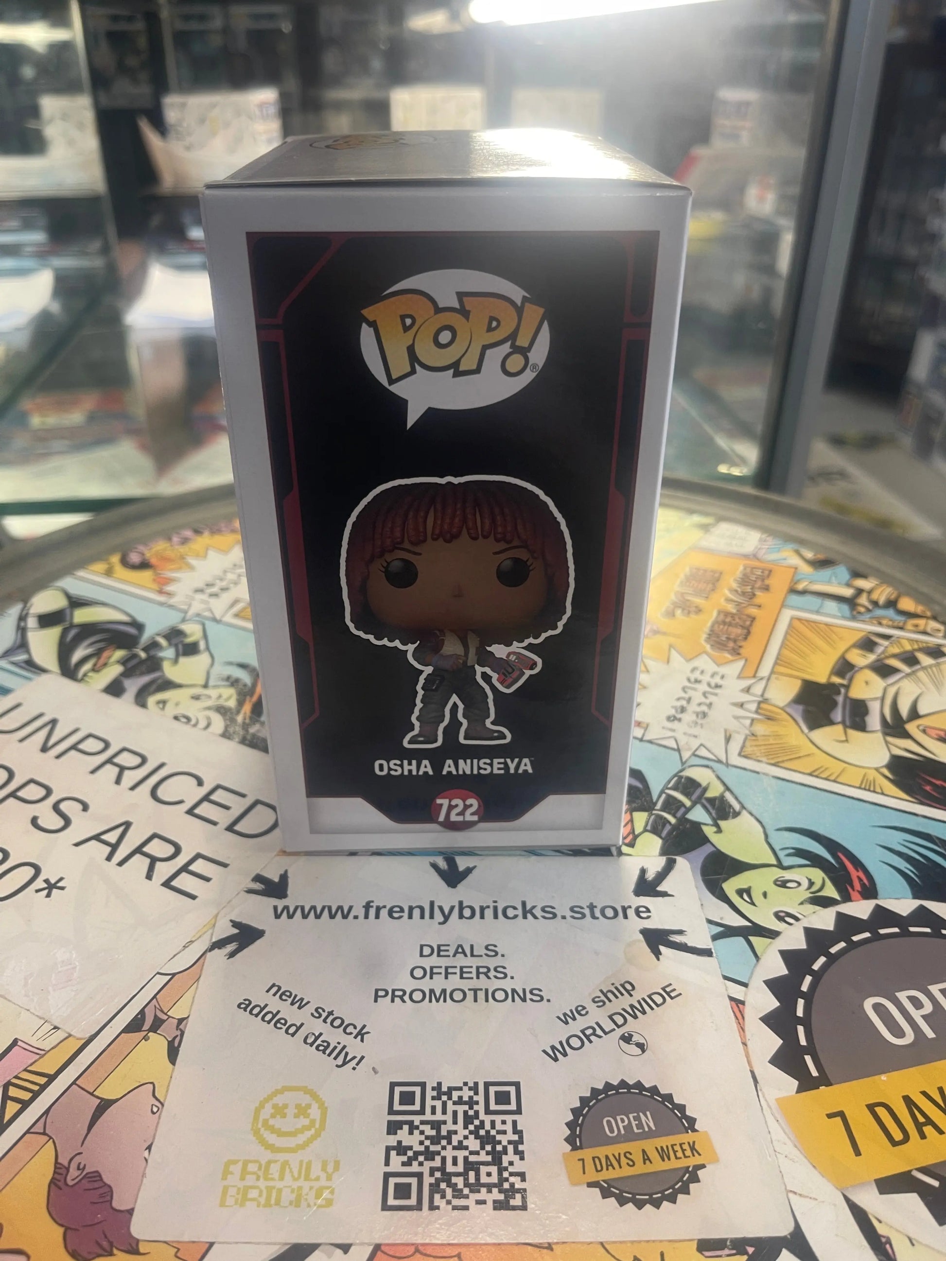 Funko Pop! Vinyl Star Wars Osha Aniseya #722 The Acolyte FRENLY BRICKS - Open 7 Days