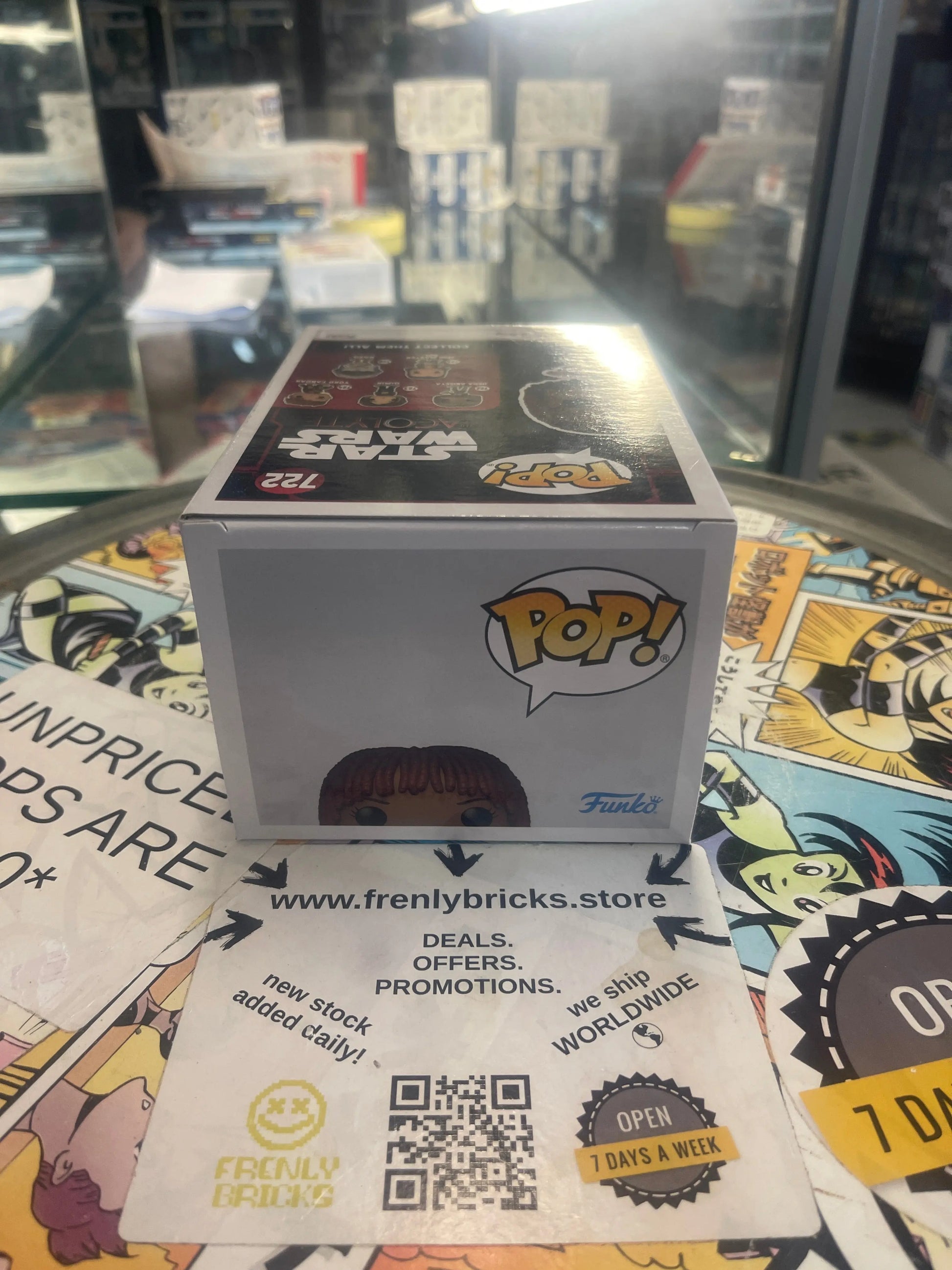 Funko Pop! Vinyl Star Wars Osha Aniseya #722 The Acolyte FRENLY BRICKS - Open 7 Days