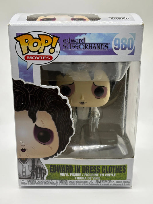 Funko POP! Movies Edward Scissorhands #980 Edward in Dress Clothes FRENLY BRICKS - Open 7 Days
