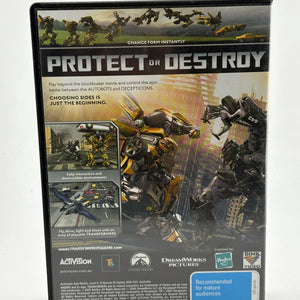 PC Game - Transformers The Game 2007 CD Video Game with Manual (Big Box) FRENLY BRICKS - Open 7 Days