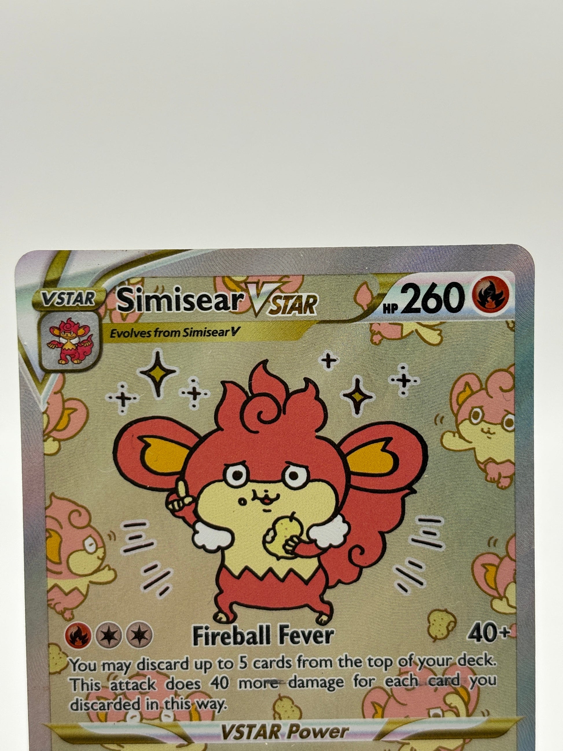 Pokemon TCG Crown Zenith - Simisear VSTAR GG37/GG70 LP FRENLY BRICKS - Open 7 Days