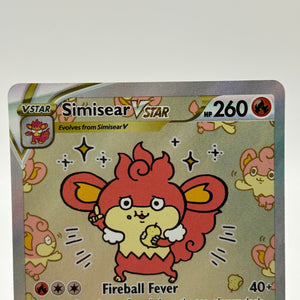 Pokemon TCG Crown Zenith - Simisear VSTAR GG37/GG70 LP FRENLY BRICKS - Open 7 Days