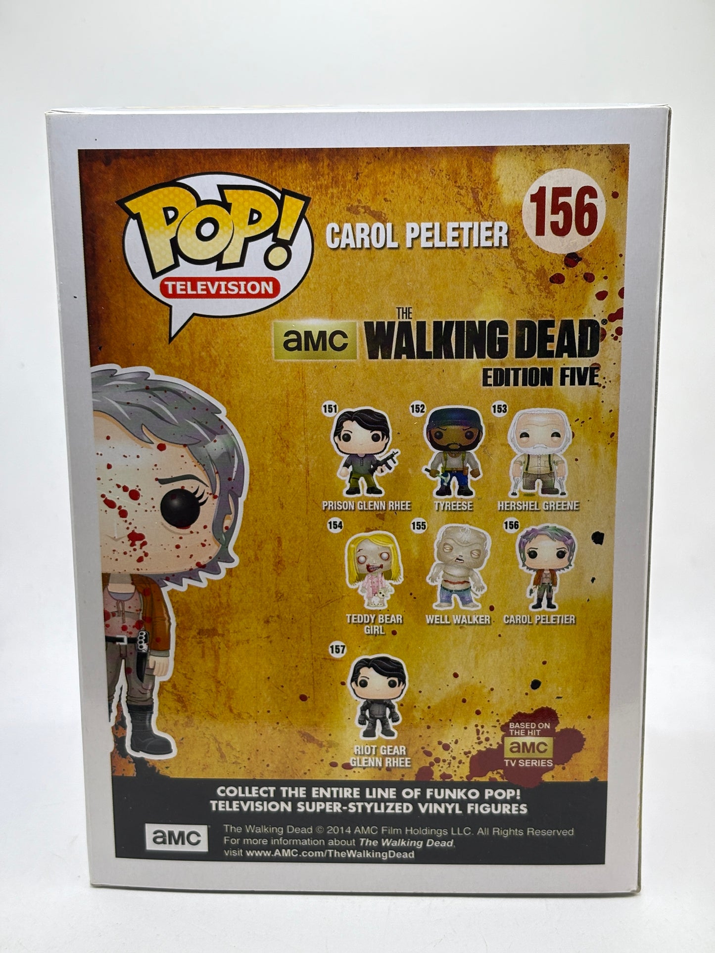 Funko POP! Television The Walking Dead #156 Carol Peletier Vinyl Figure Bloody