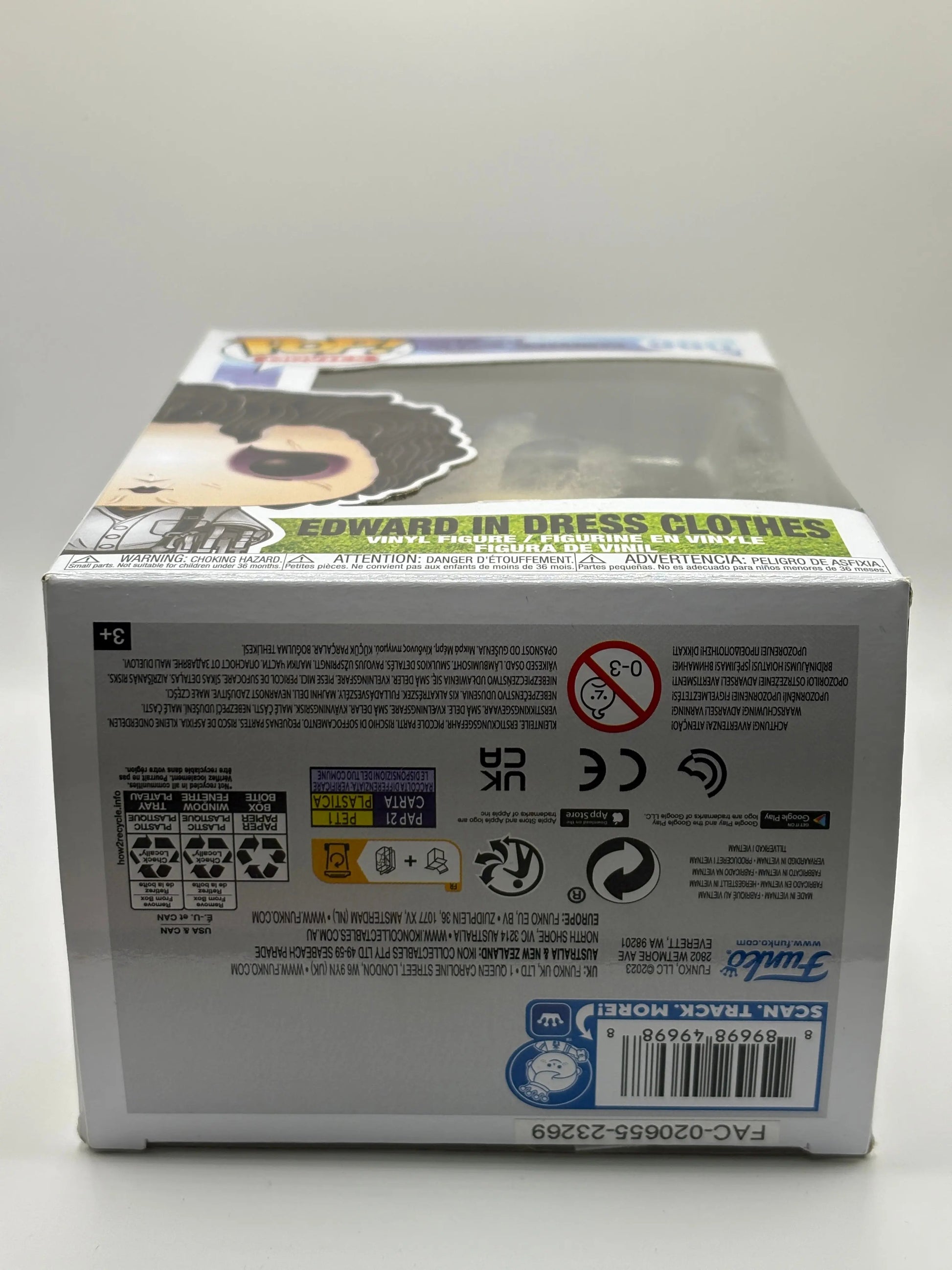 Funko POP! Movies Edward Scissorhands #980 Edward in Dress Clothes FRENLY BRICKS - Open 7 Days