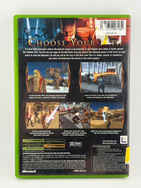 Xbox Video Game - Star Wars Knights of the Old Republic Game
