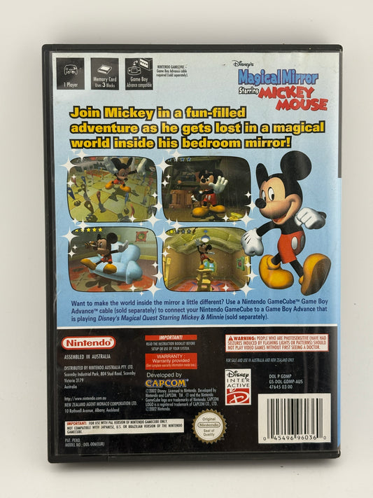 Nintendo GameCube - Disney Magical Mirror Mickey Mouse Video Game with Manual