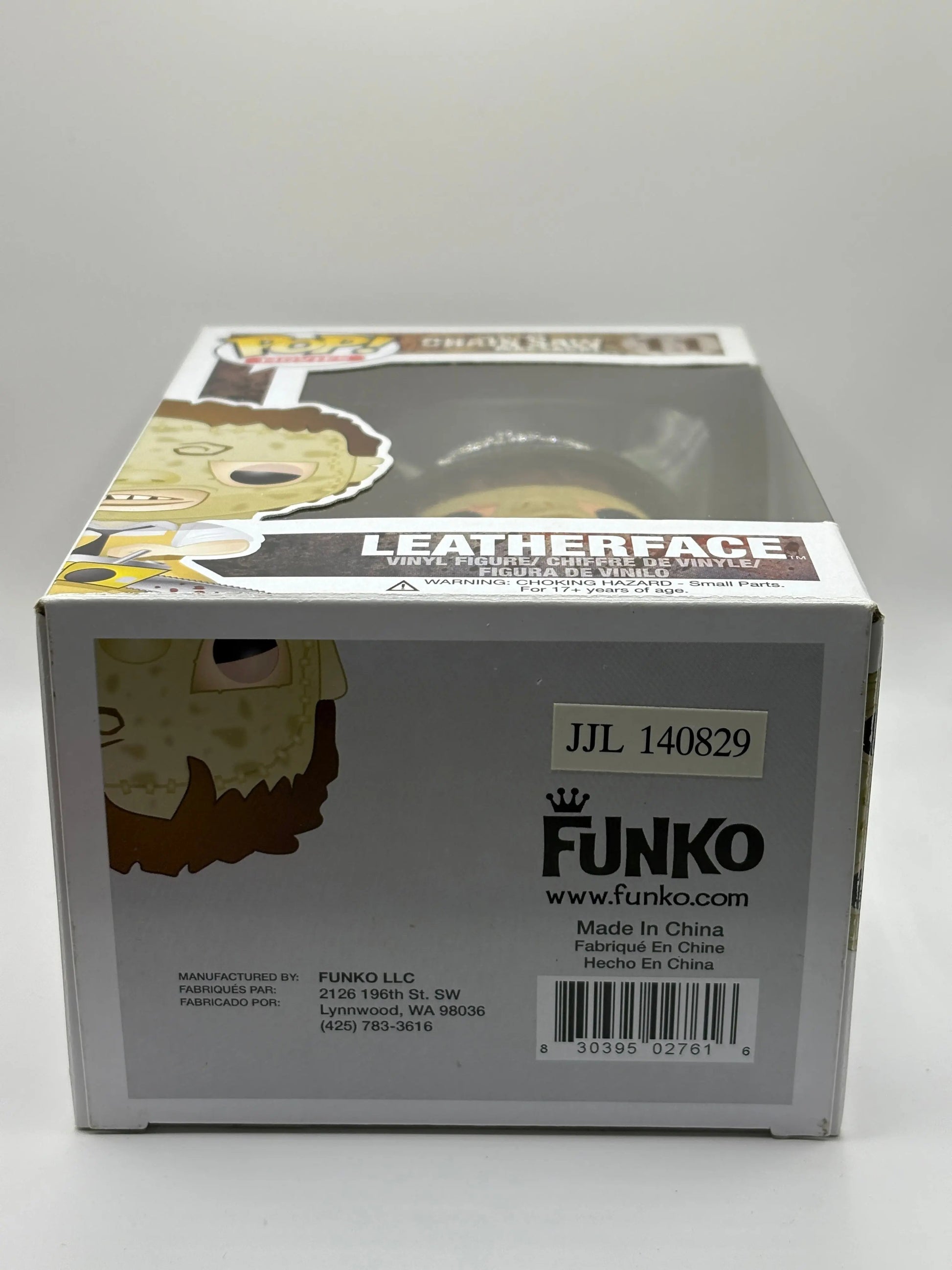 Funko POP! Movies The Texas Chainsaw Massacre #11 Leatherface FRENLY BRICKS - Open 7 Days