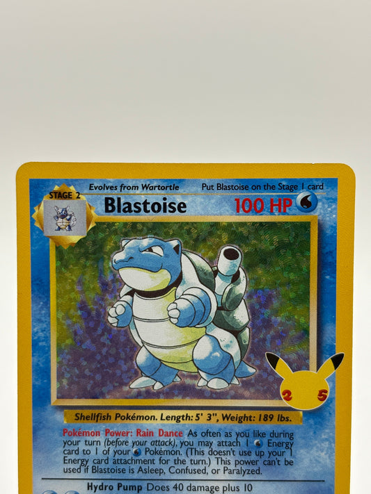 Pokemon TCG Celebrations- Blastoise 2/102 Holo Rare Classic Collection LP FRENLY BRICKS - Open 7 Days