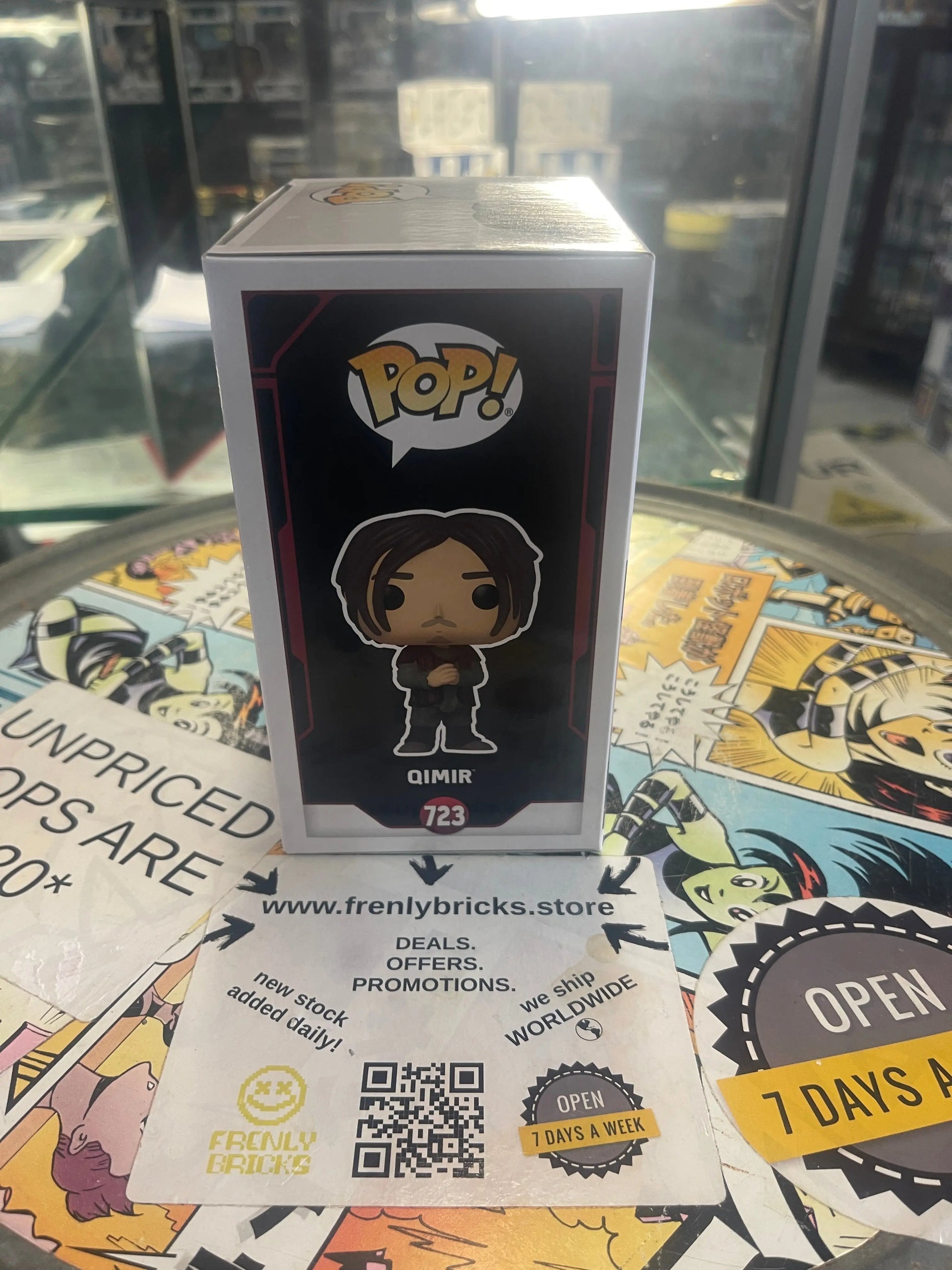 Star Wars: Acolyte - Qimir Pop! Vinyl Figure #723 FRENLY BRICKS - Open 7 Days