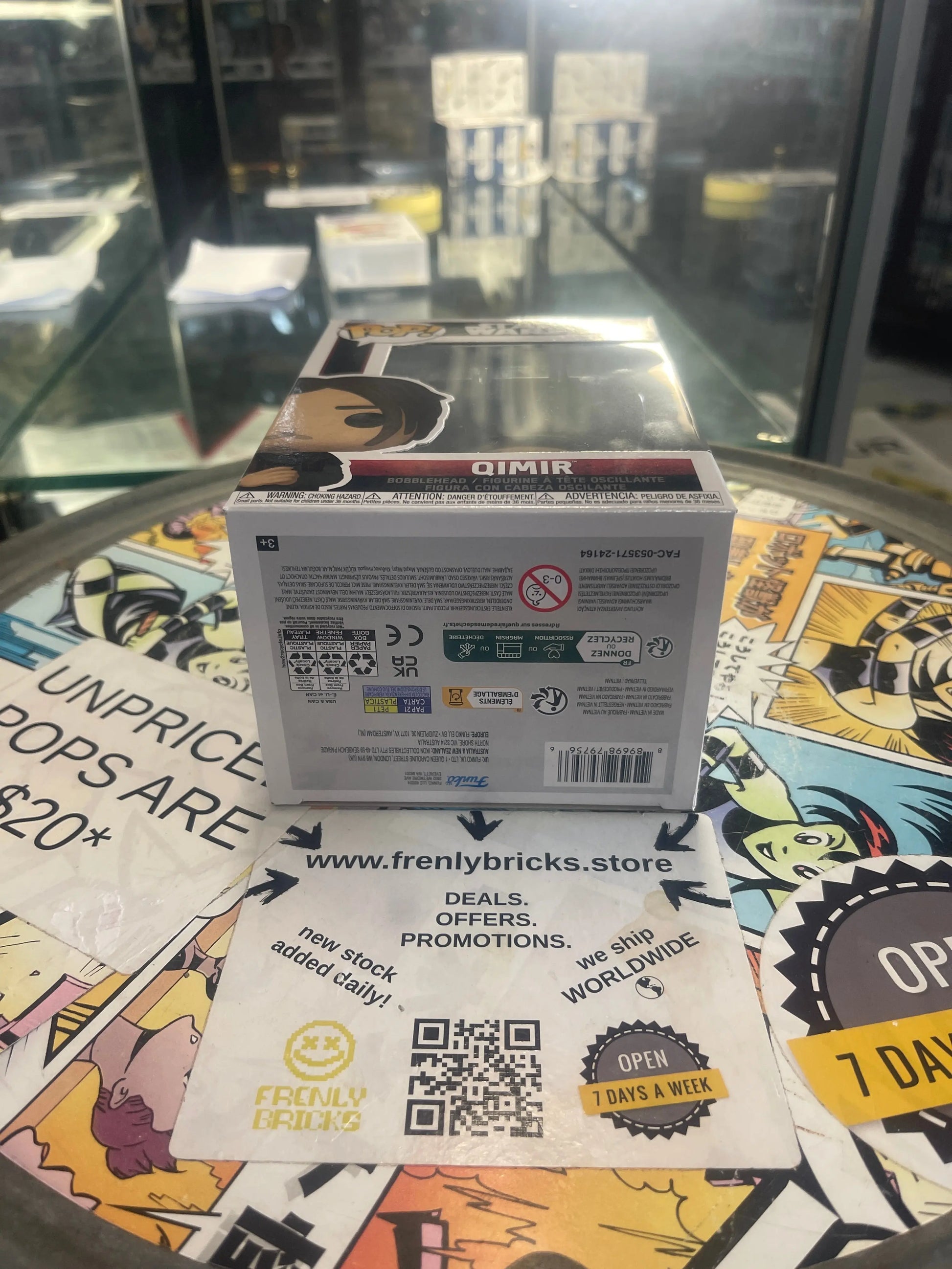 Star Wars: Acolyte - Qimir Pop! Vinyl Figure #723 FRENLY BRICKS - Open 7 Days