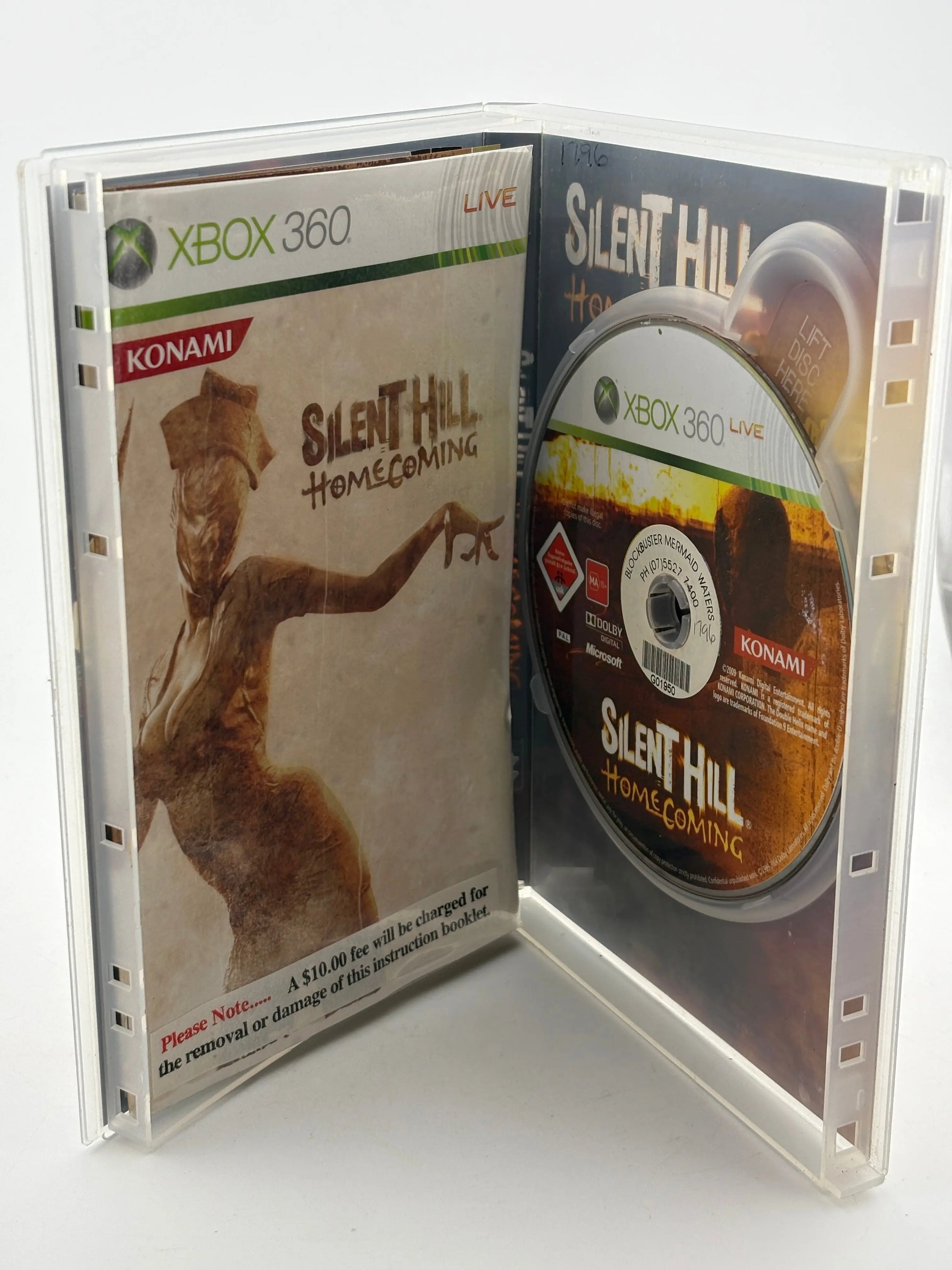 Xbox 360 Video Game - Silent Hill Homecoming Video Game with Manual FRENLY BRICKS - Open 7 Days