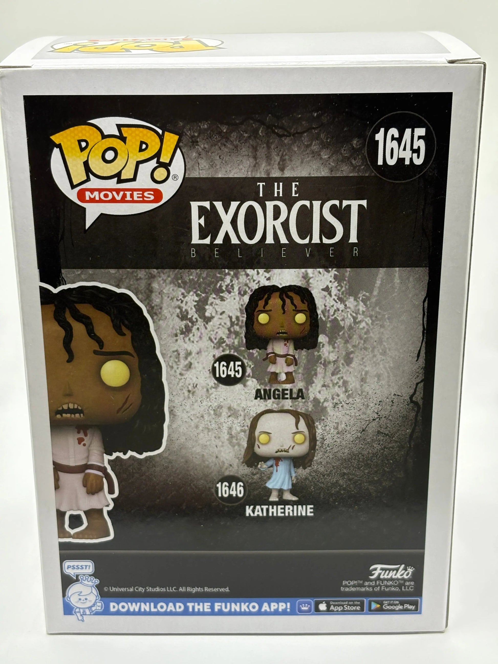 Funko POP! Movies The Exorcist Believer #1645 Angela FRENLY BRICKS - Open 7 Days