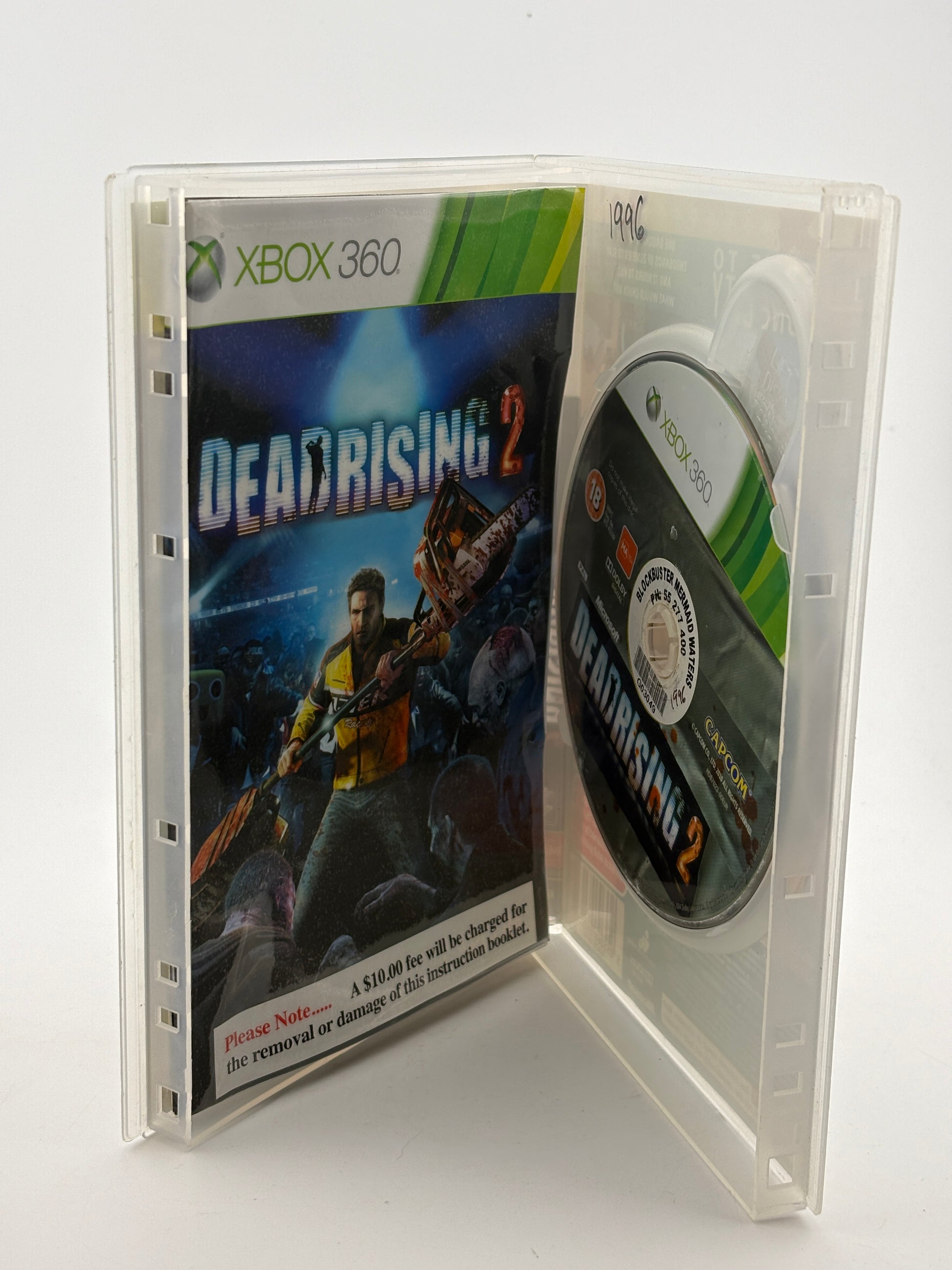 Xbox 360 Video Game - Deadrising 2 Complete with Manual