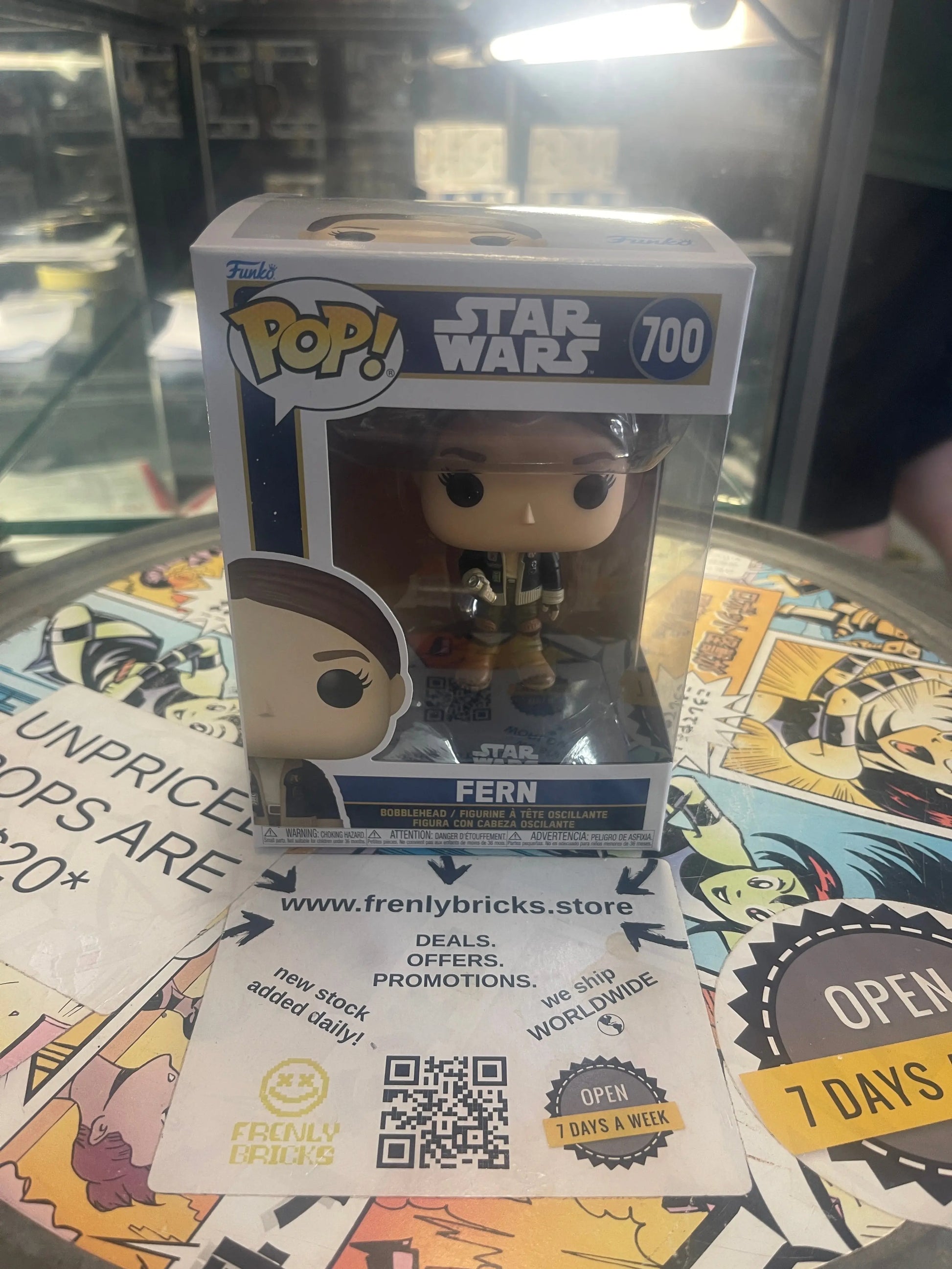 Funko POP! Star Wars #700 Fern FRENLY BRICKS - Open 7 Days