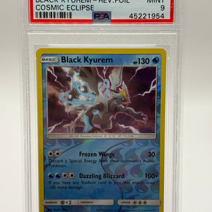 Pokemon TCG Cosmic Eclipse - Black Kyurem 61/236 Reverse Holo PSA 9 FRENLY BRICKS - Open 7 Days