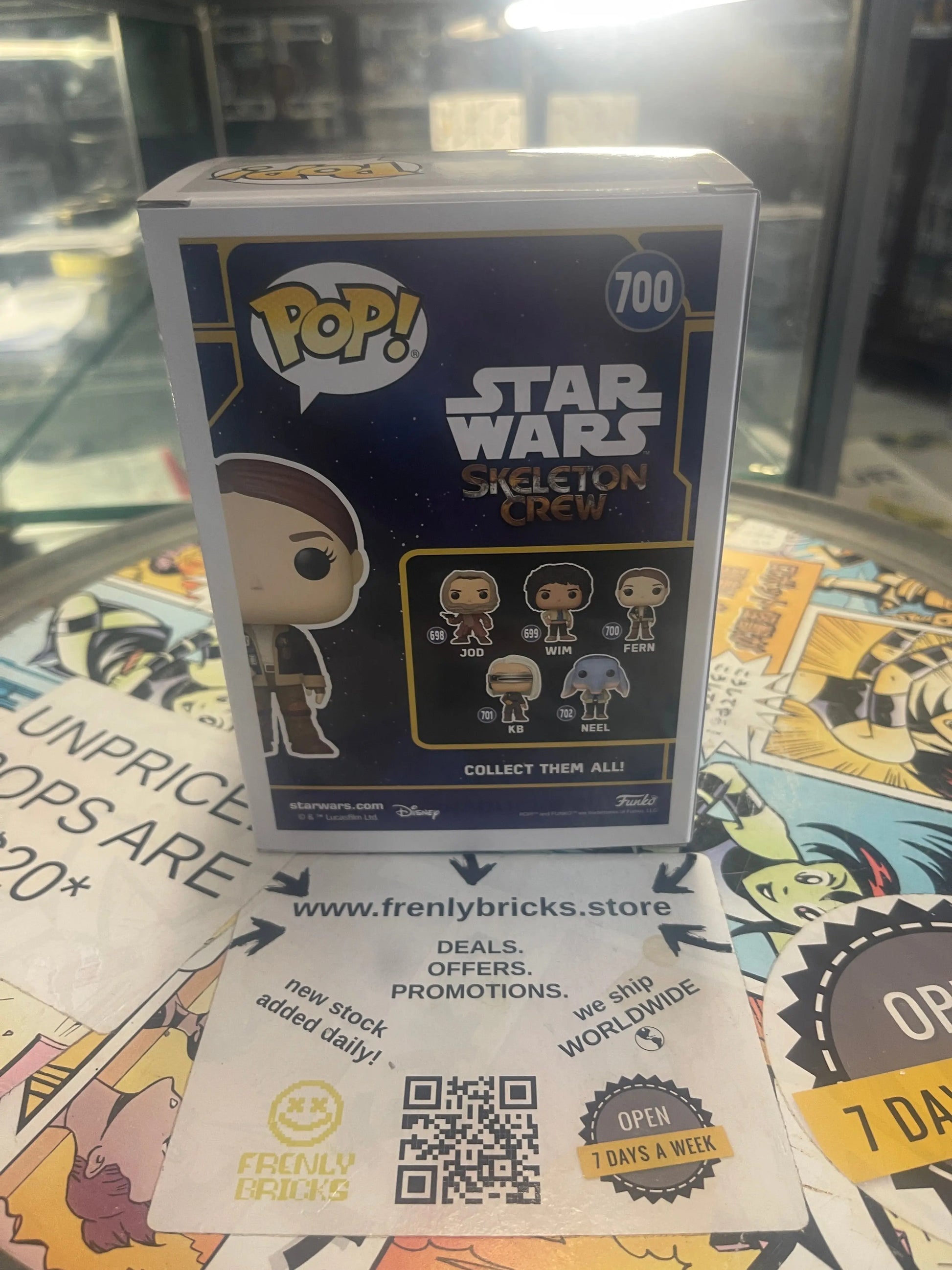 Funko POP! Star Wars #700 Fern FRENLY BRICKS - Open 7 Days