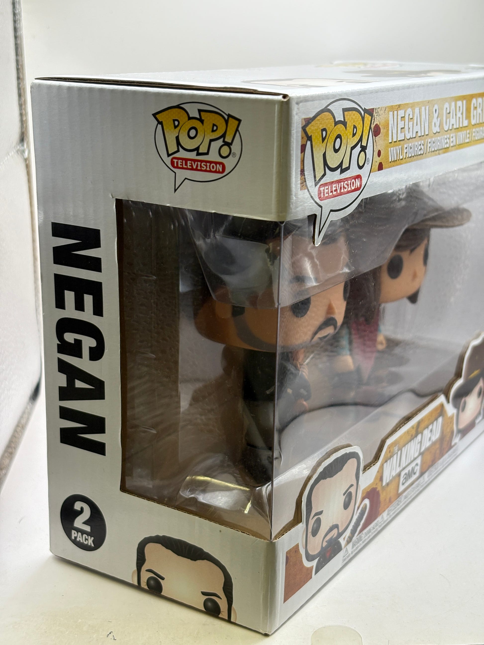 Funko POP! Television The Walking Dead Negan & Carl Grimes 2 Pack image 3