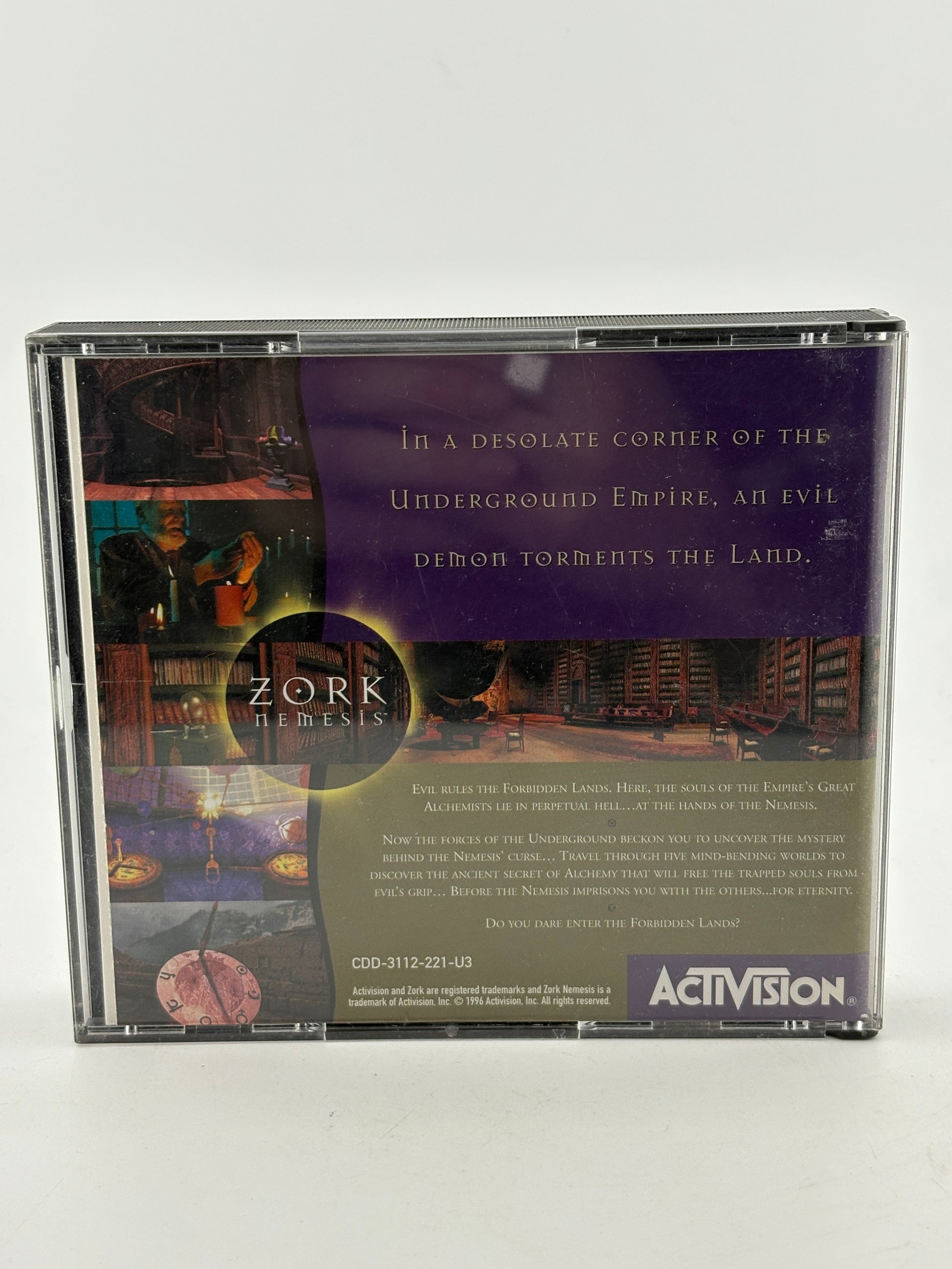 1996 PC Video Game - Zork Nemesis Complete with Manuals