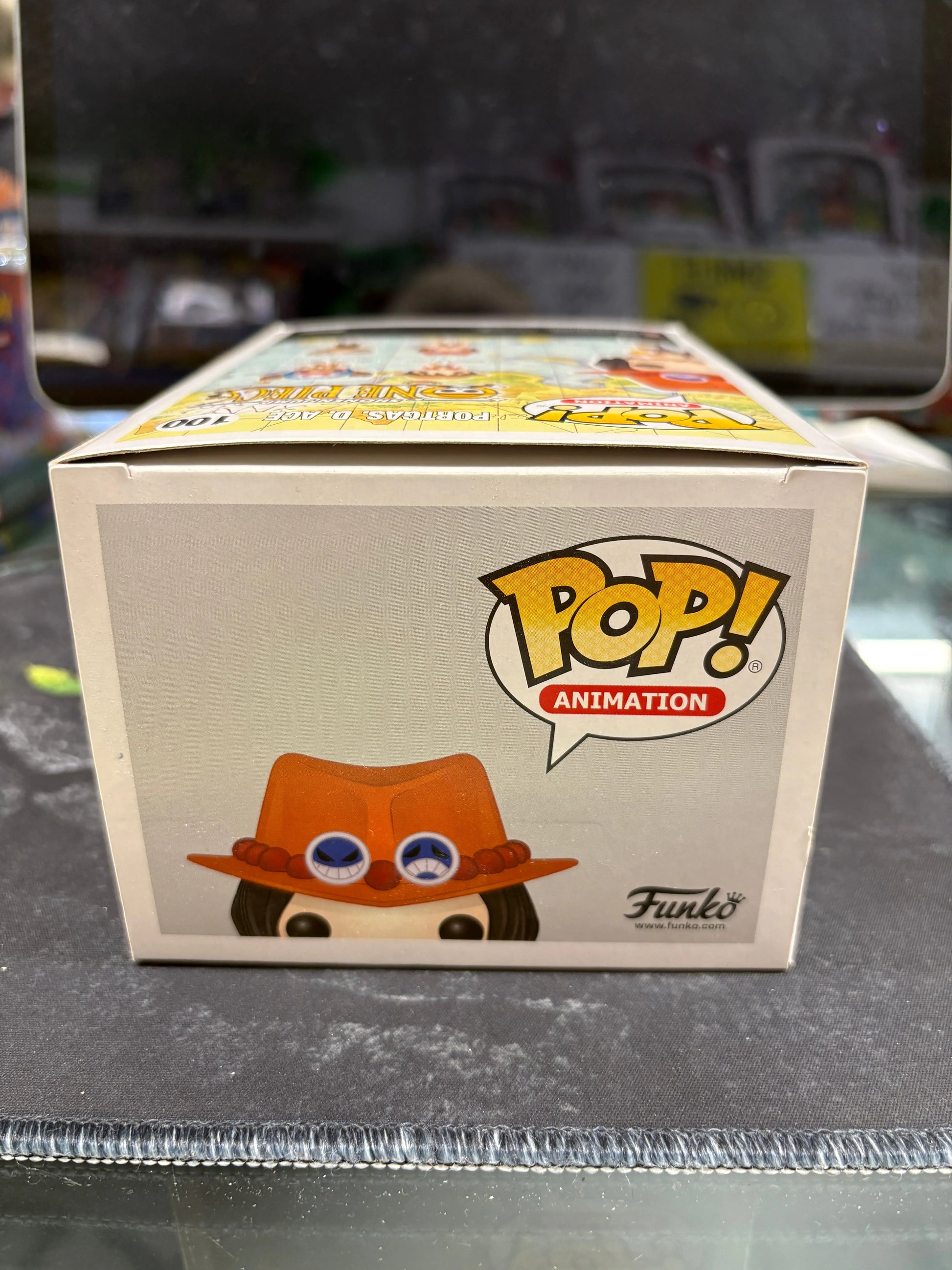 Funko POP - One Piece - Portgas D. Ace  Collectible Figure #100 MJL 191225 FRENLY BRICKS - Open 7 Days