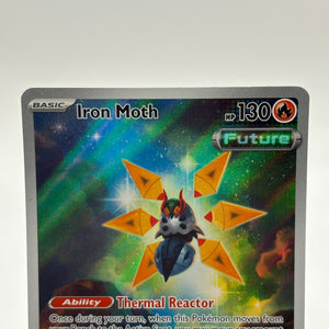 Pokemon TCG Paradox Rift - Iron Moth 187/182 Illustration Rare NM FRENLY BRICKS - Open 7 Days
