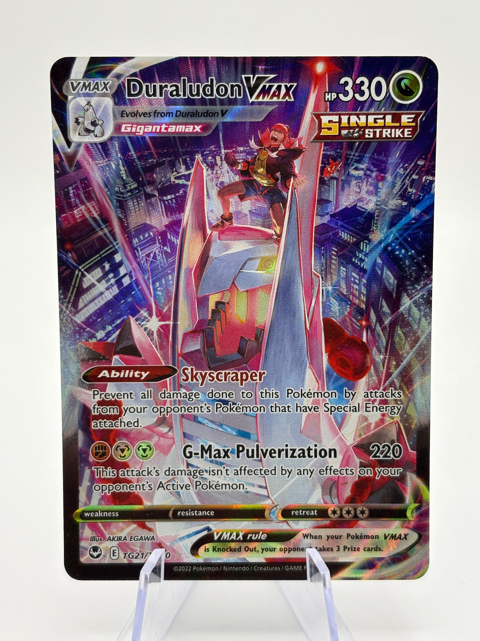 Pokemon TCG Silver Tempest - Duraludon VMAX TG21/TG30 MP FRENLY BRICKS - Open 7 Days