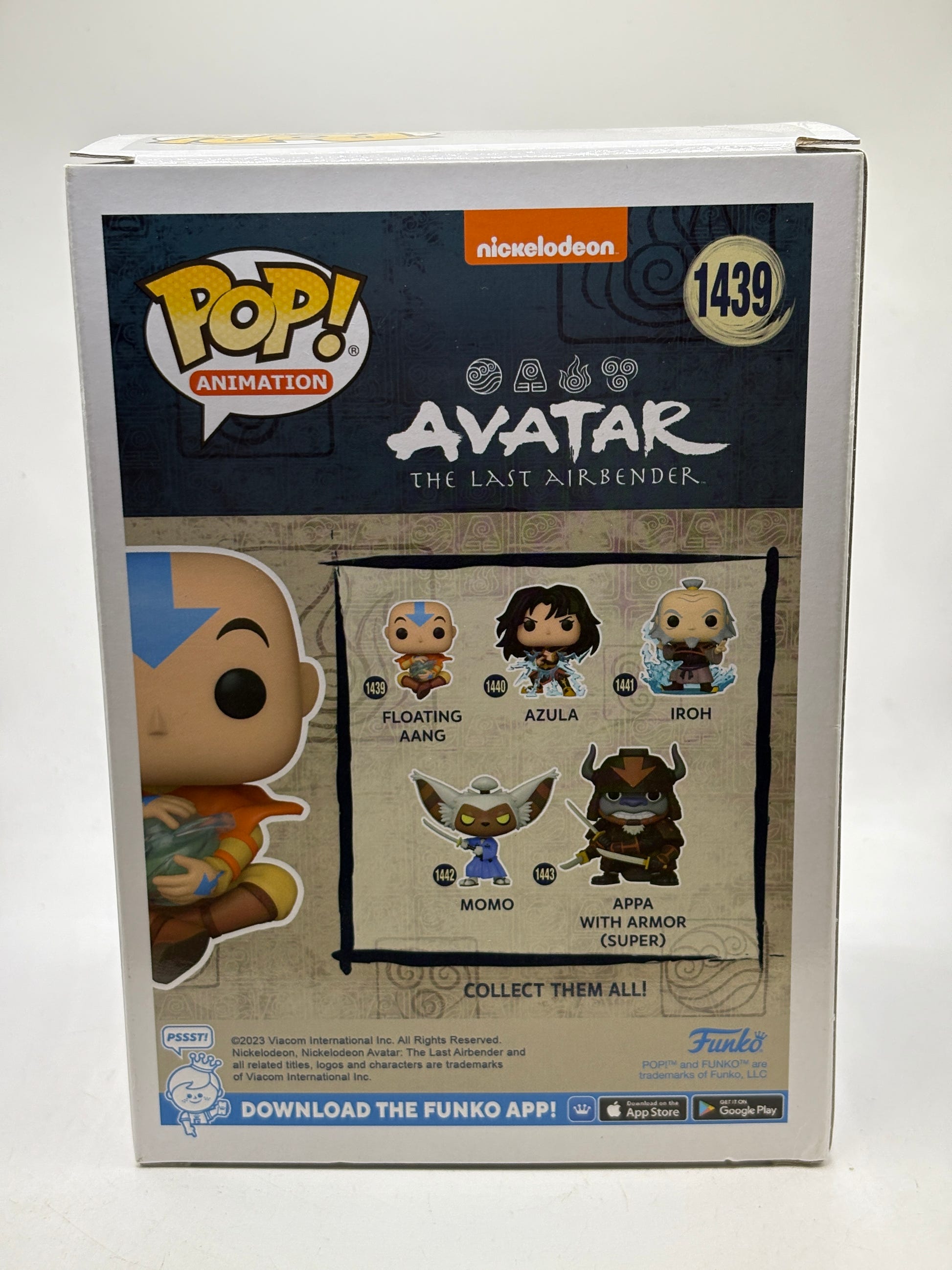 Funko POP! Animation Avatar #1439 Floating Aang Vinyl Figure image 3