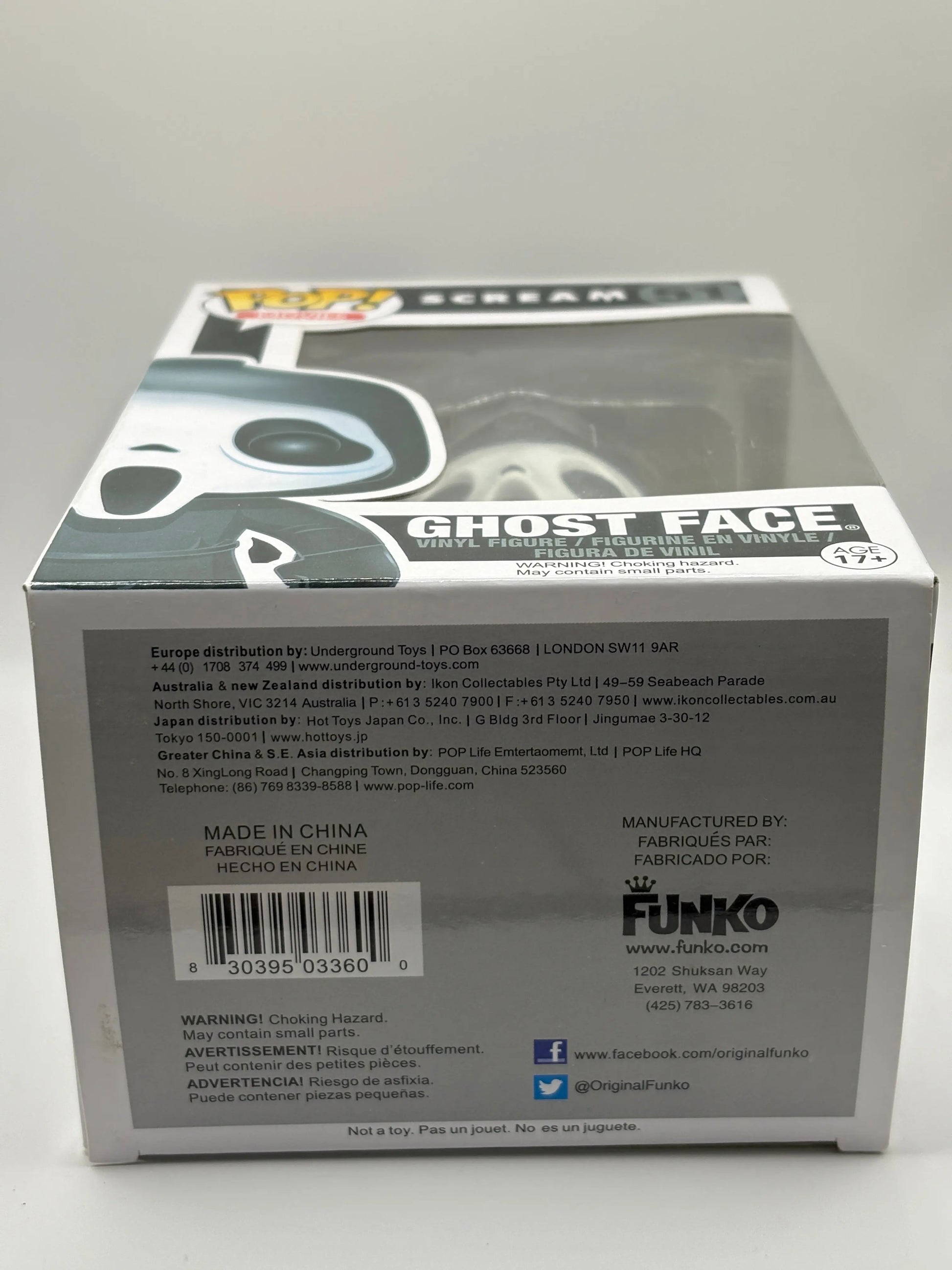 Funko POP! Movies Scream #51 Ghost Face FRENLY BRICKS - Open 7 Days