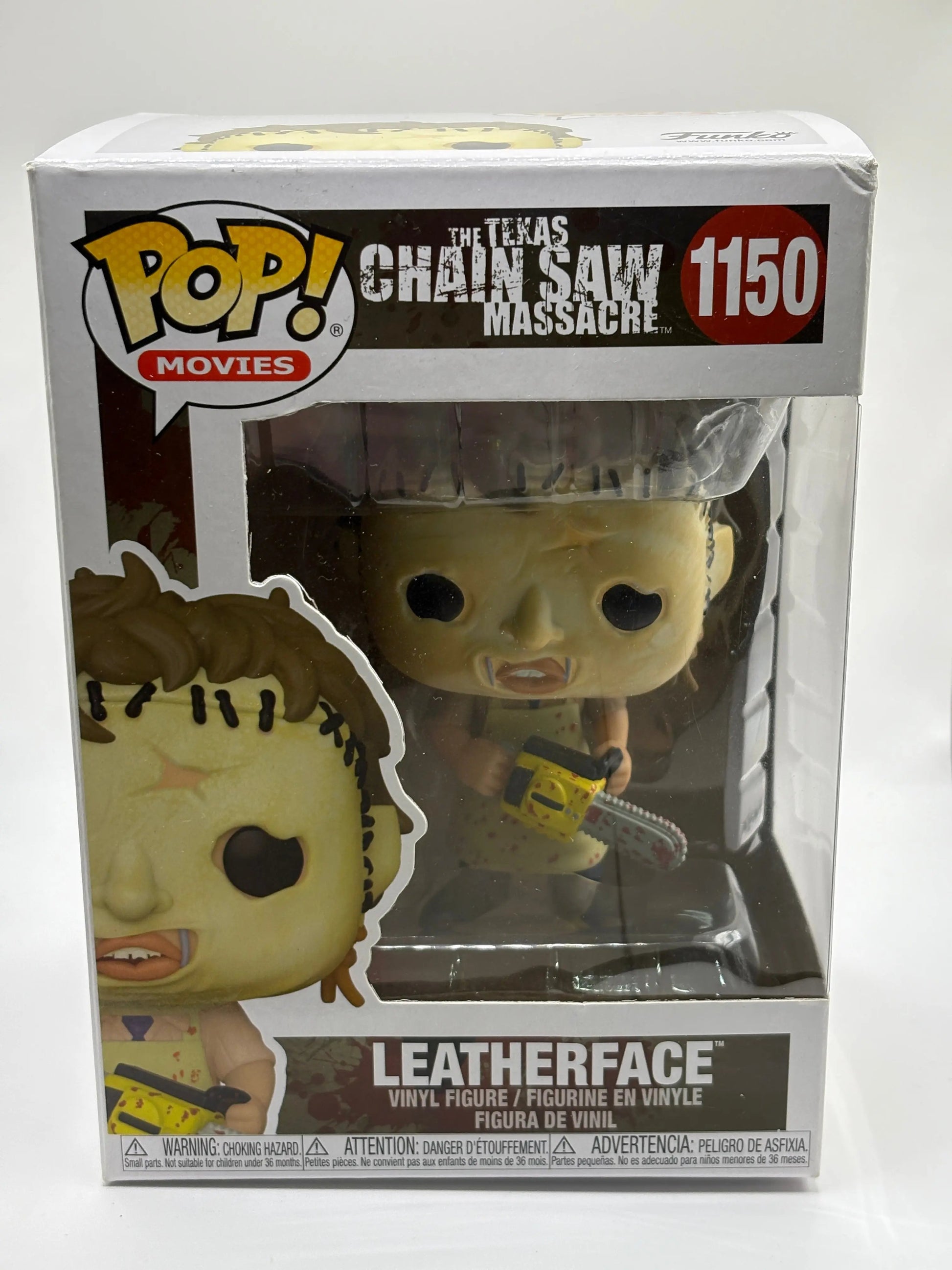 Funko POP! Movies The Texas Chain Saw Massacre #1150 Leatherface FRENLY BRICKS - Open 7 Days