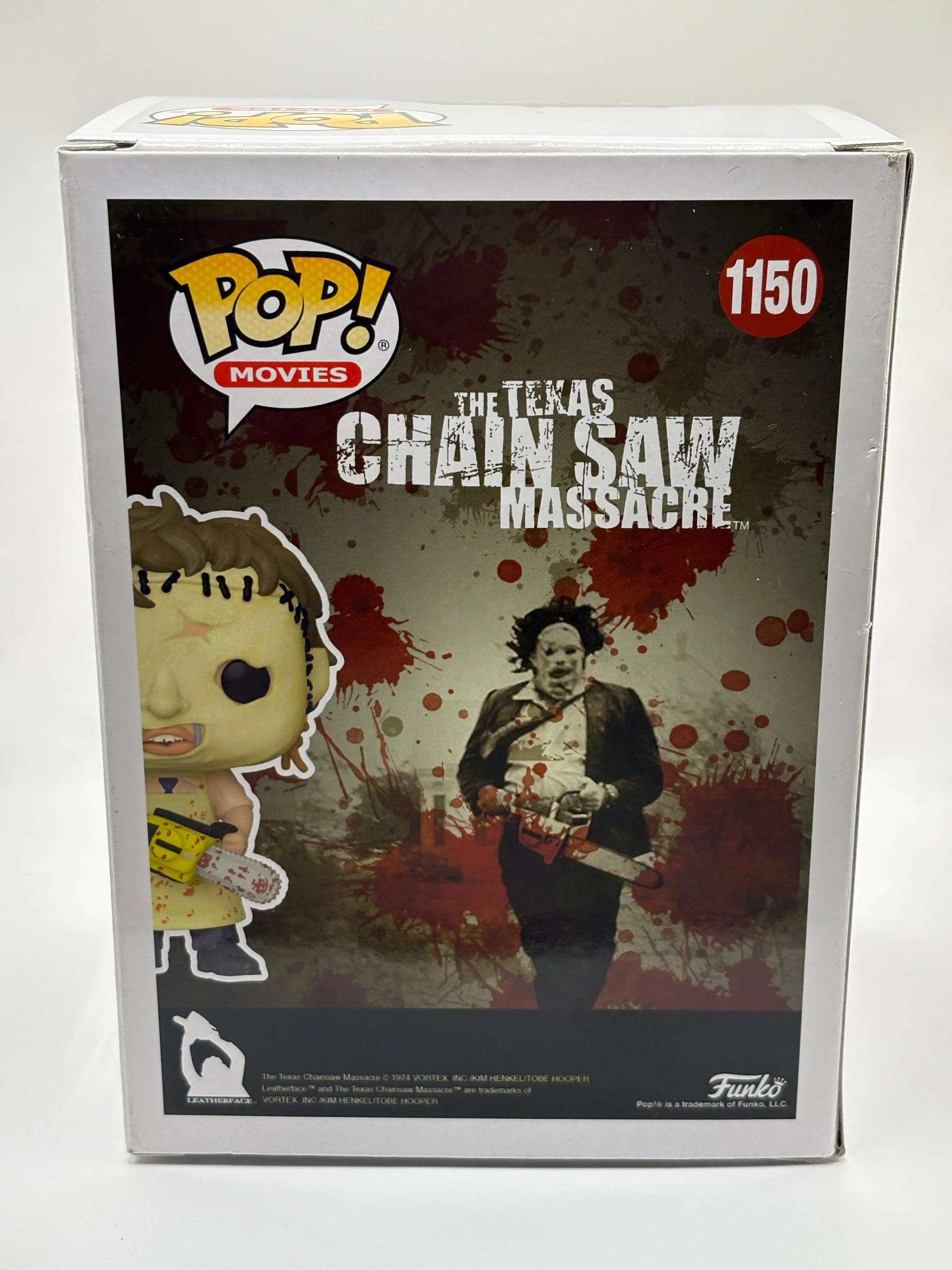 Funko POP! Movies The Texas Chain Saw Massacre #1150 Leatherface FRENLY BRICKS - Open 7 Days