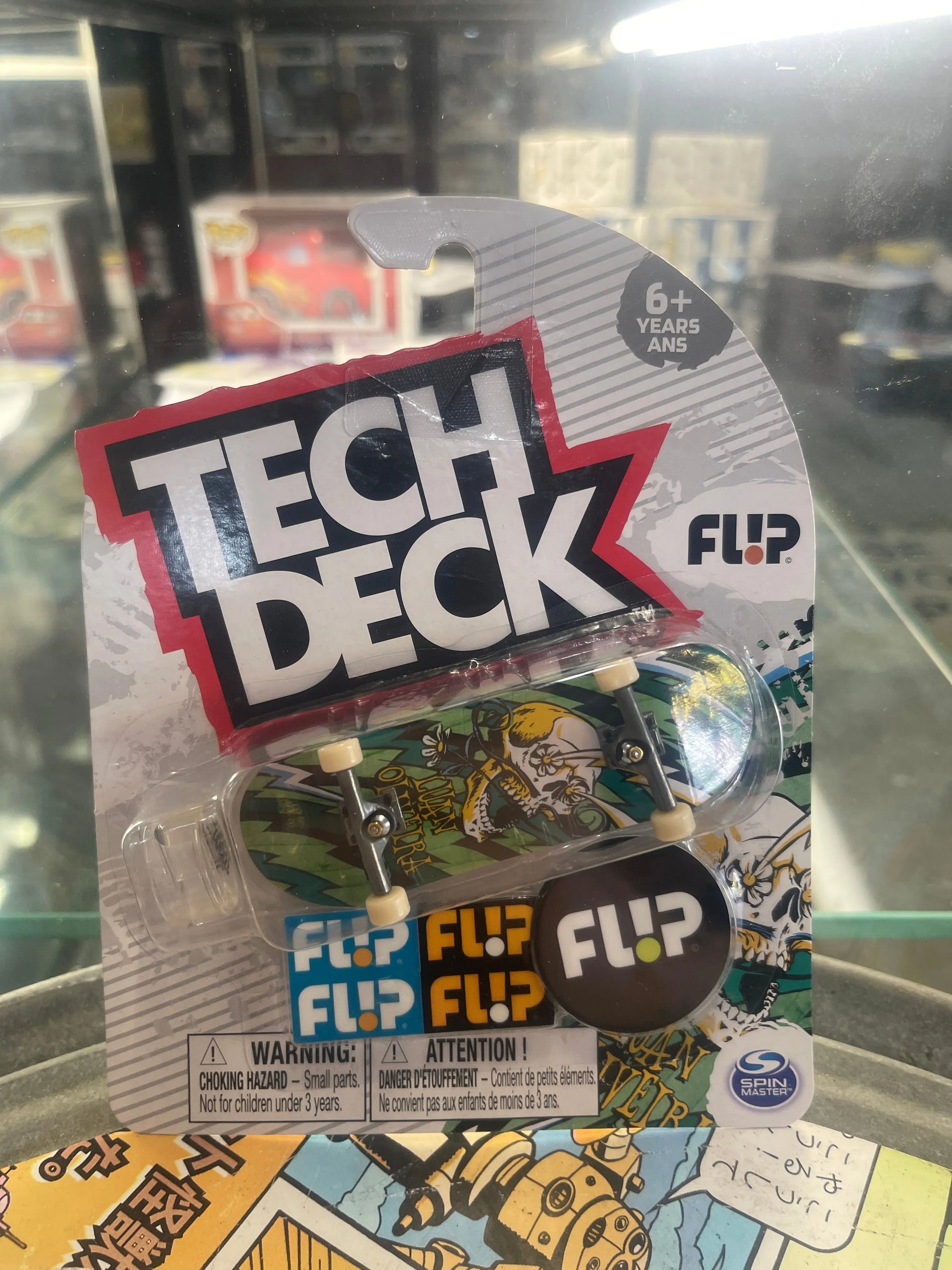 Tech Deck Flip Ultra Rare Deck FRENLY BRICKS - Open 7 Days