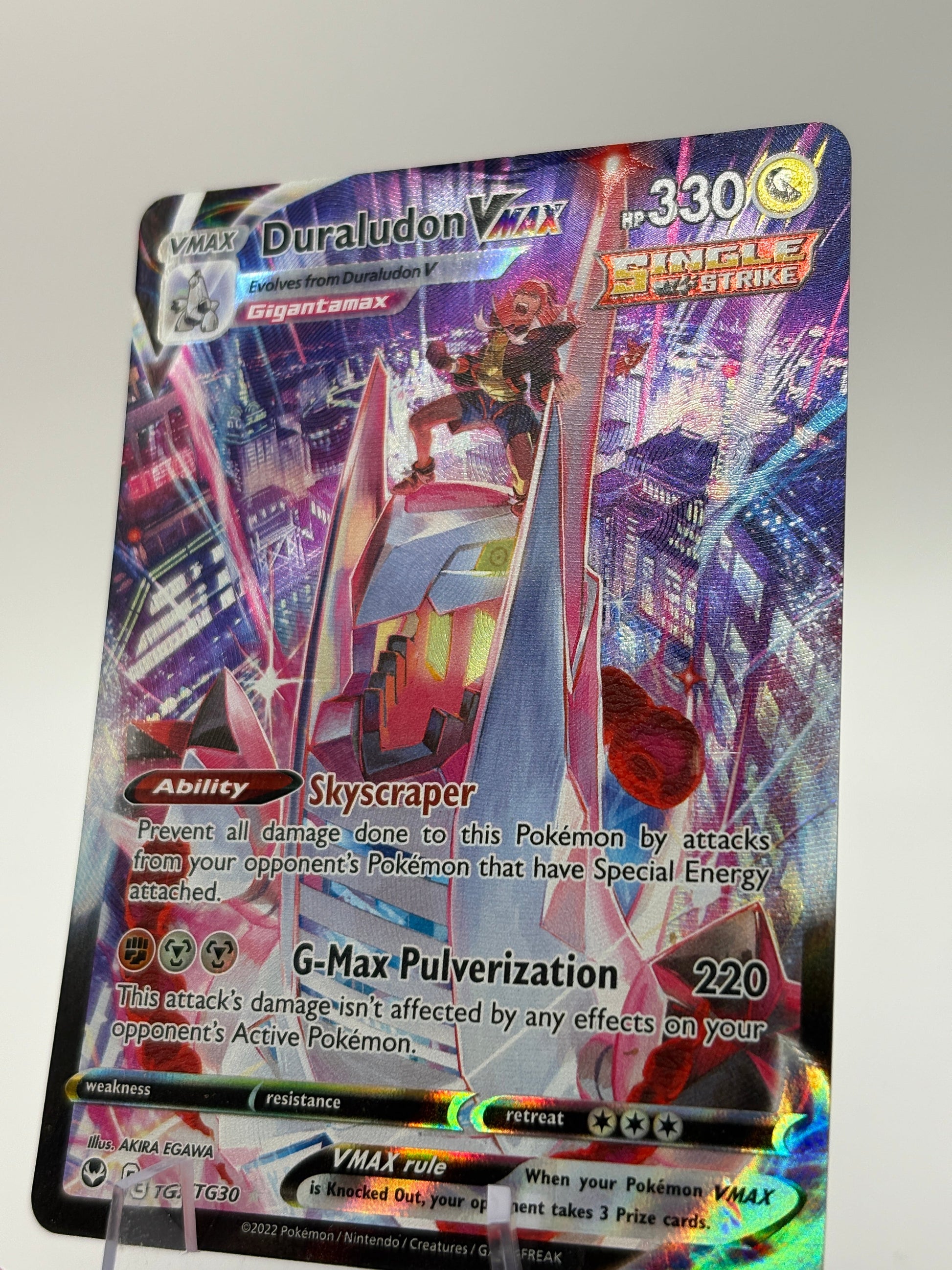 Pokemon TCG Silver Tempest - Duraludon VMAX TG21/TG30 MP FRENLY BRICKS - Open 7 Days