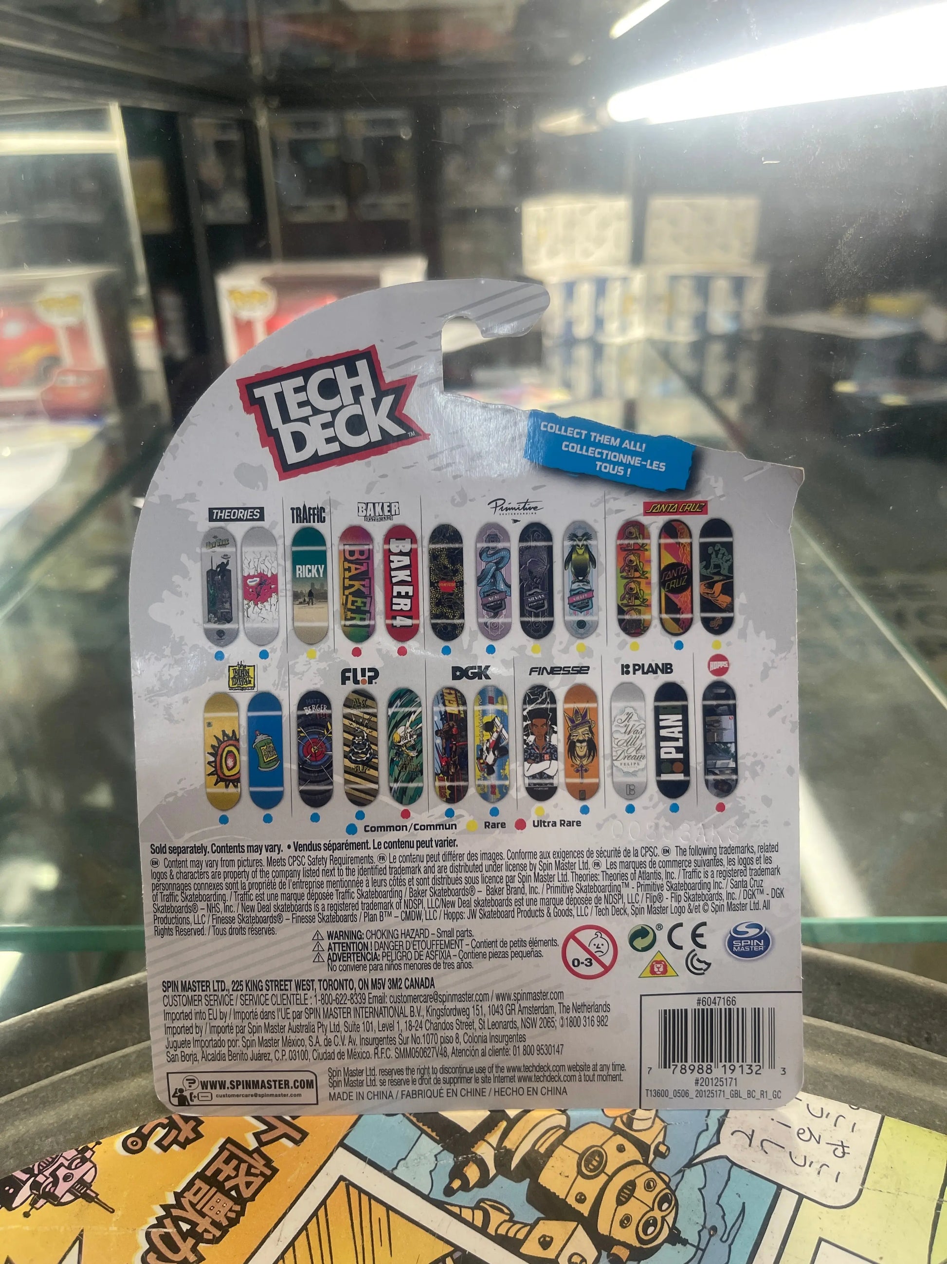 Tech Deck Flip Ultra Rare Deck FRENLY BRICKS - Open 7 Days