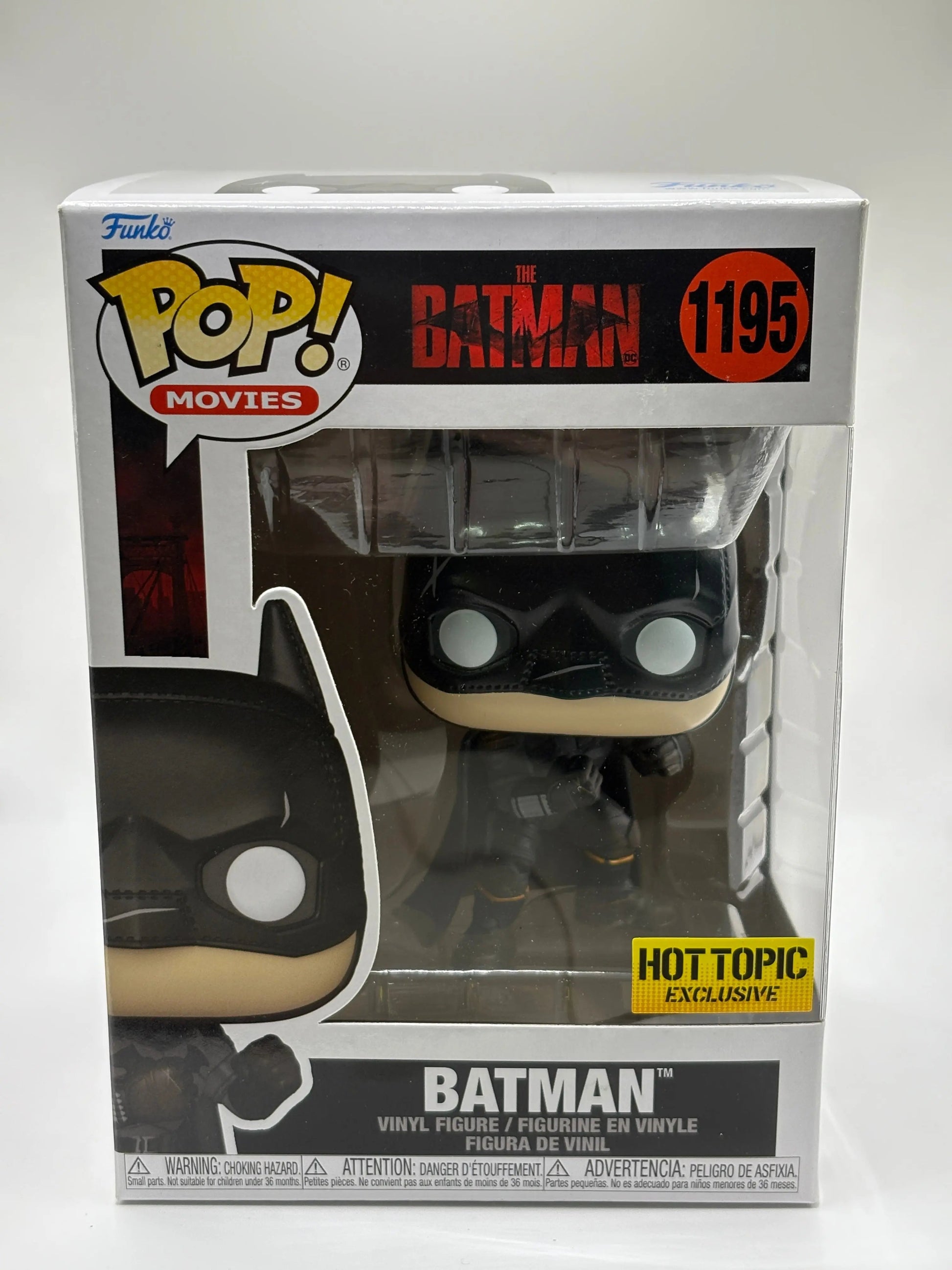 Funko POP! Movies The Batman #1195 Batman Hot Topic Exclusive FRENLY BRICKS - Open 7 Days