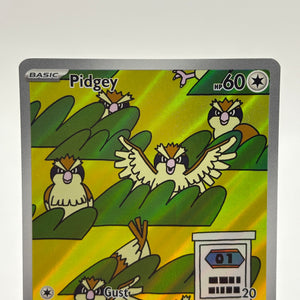 Pokemon TCG Obsidian Flames - Pidgey 207/197 Illustration Rare LP FRENLY BRICKS - Open 7 Days