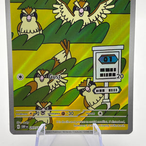 Pokemon TCG Obsidian Flames - Pidgey 207/197 Illustration Rare LP FRENLY BRICKS - Open 7 Days