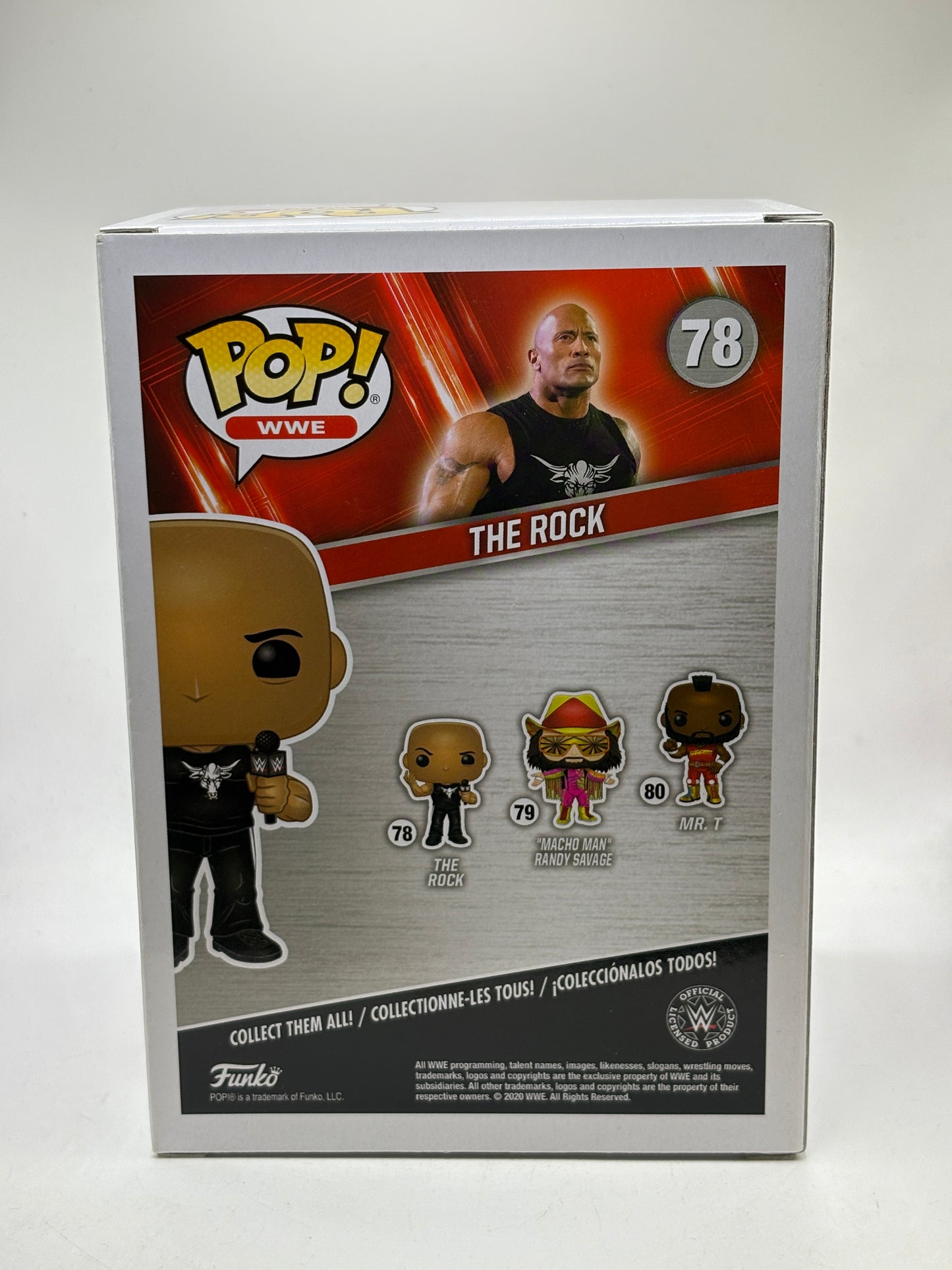 Funko POP! WWE #78 The Rock Vinyl Figure